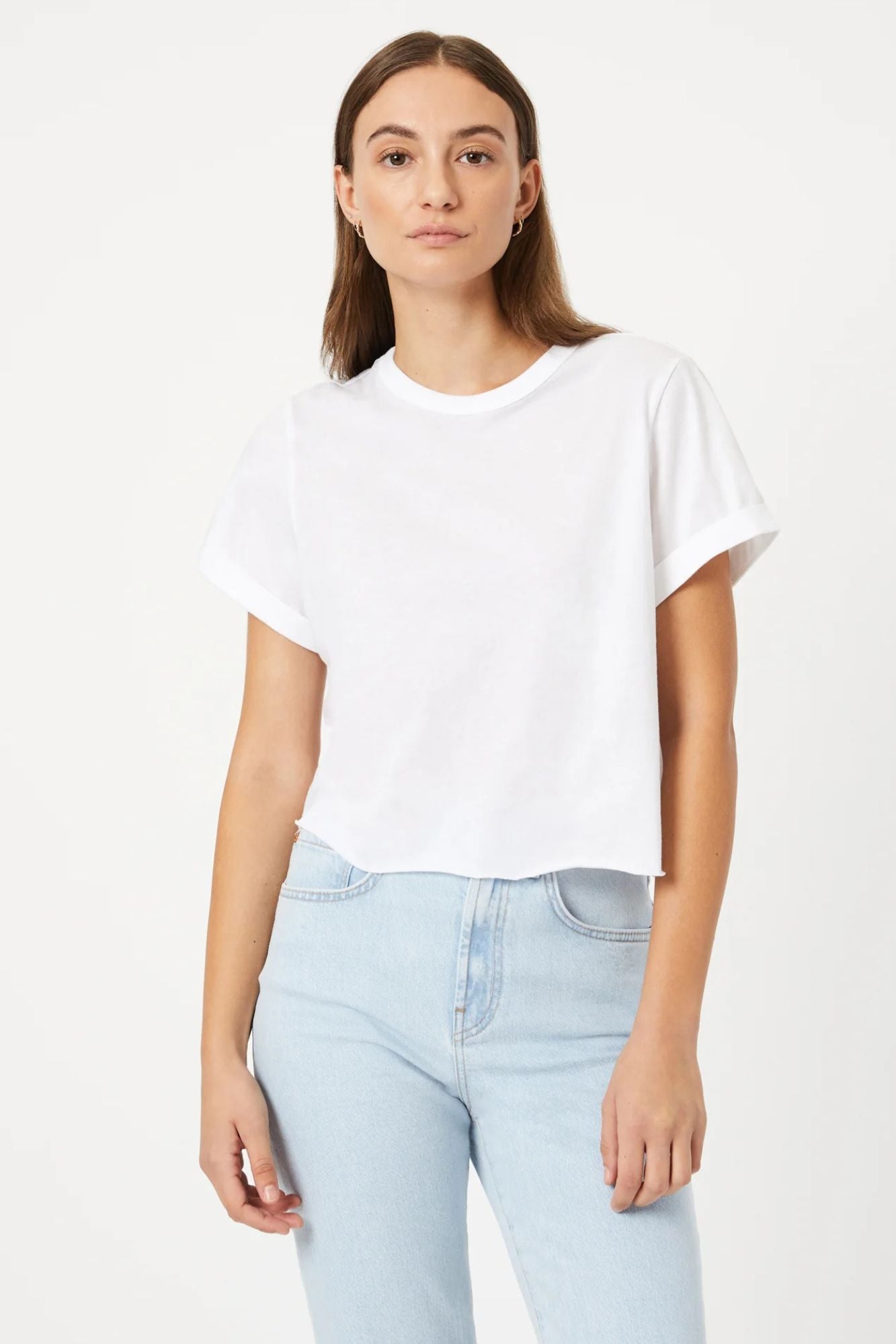 Cropped Cut Off T-shirt
