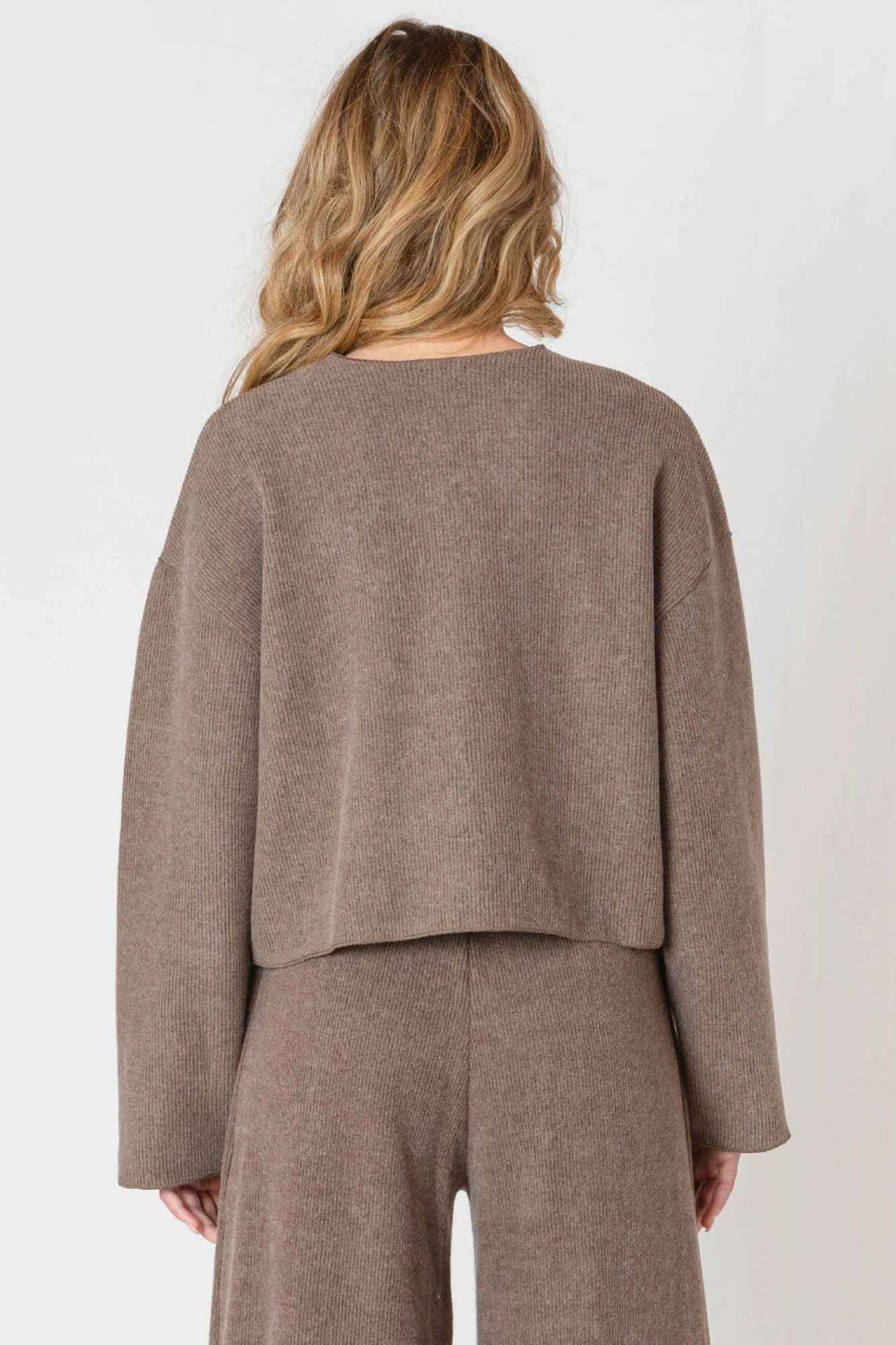 Ribbed Cardigan