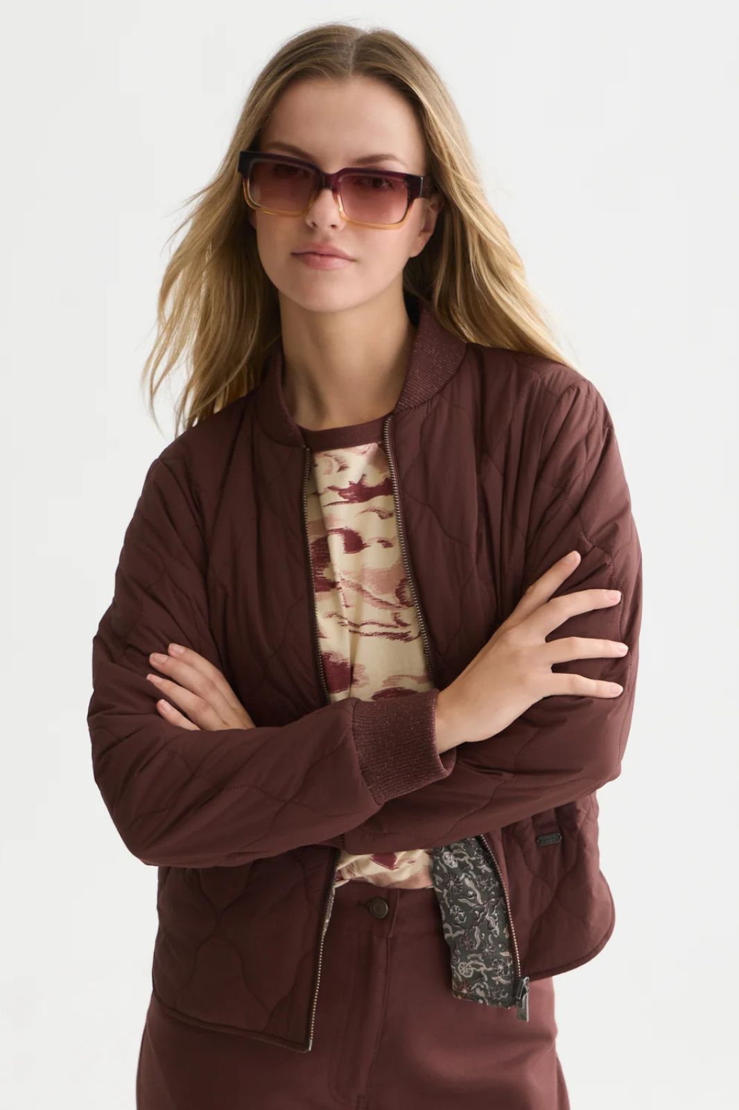 Reversible Quilted Bomber