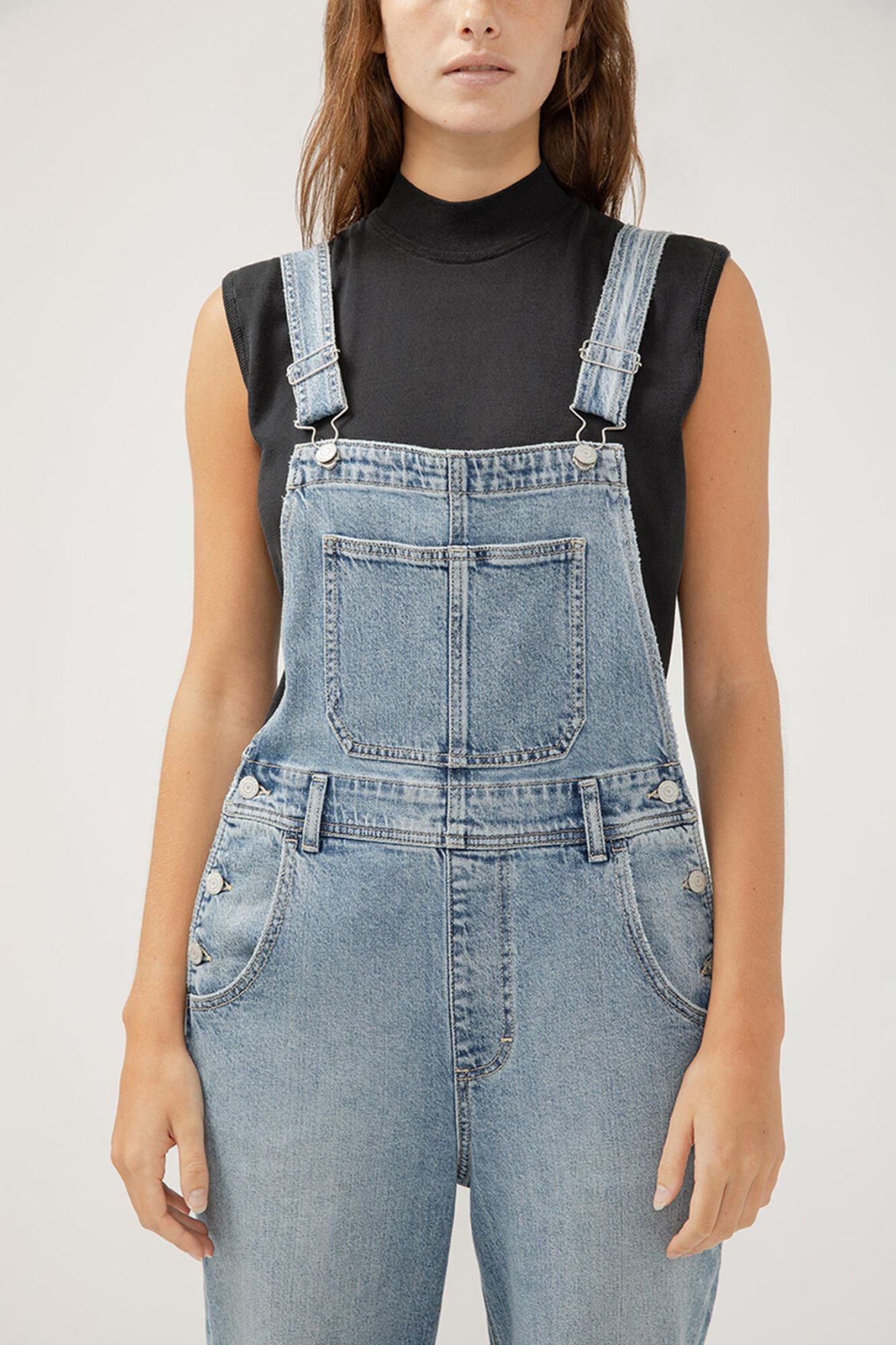 90's Straight Leg Baggy Overall