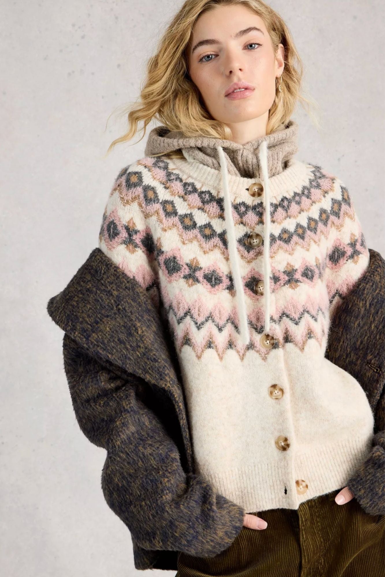 Arctic Fairisle Cardigan