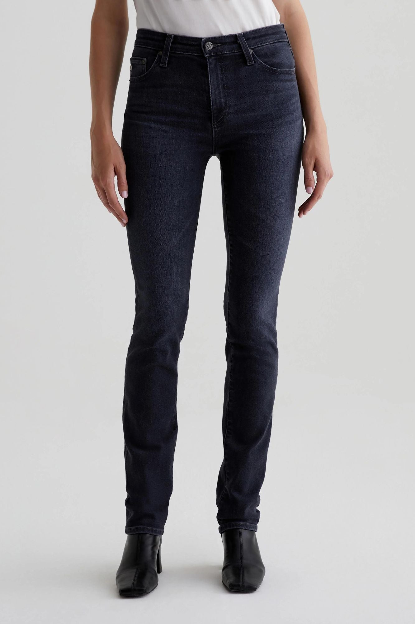 Mari Mid-Rise Slim Straight Extended