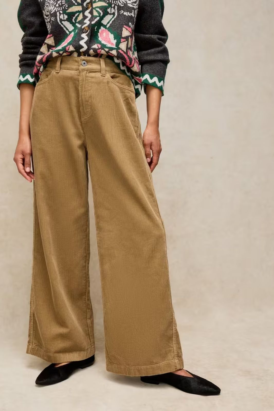 Ayla Cord Wide Leg Trouser