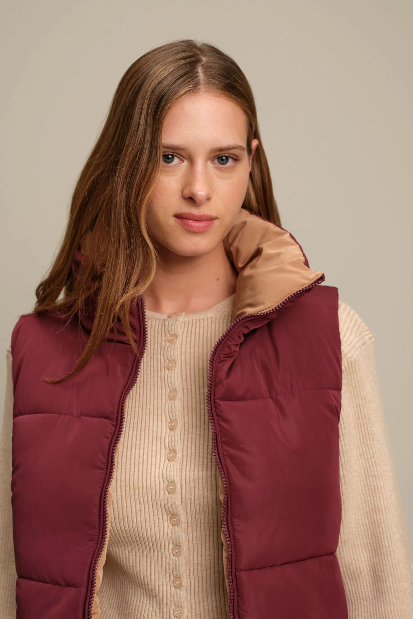 Kansas Reversible Puffer Vest
