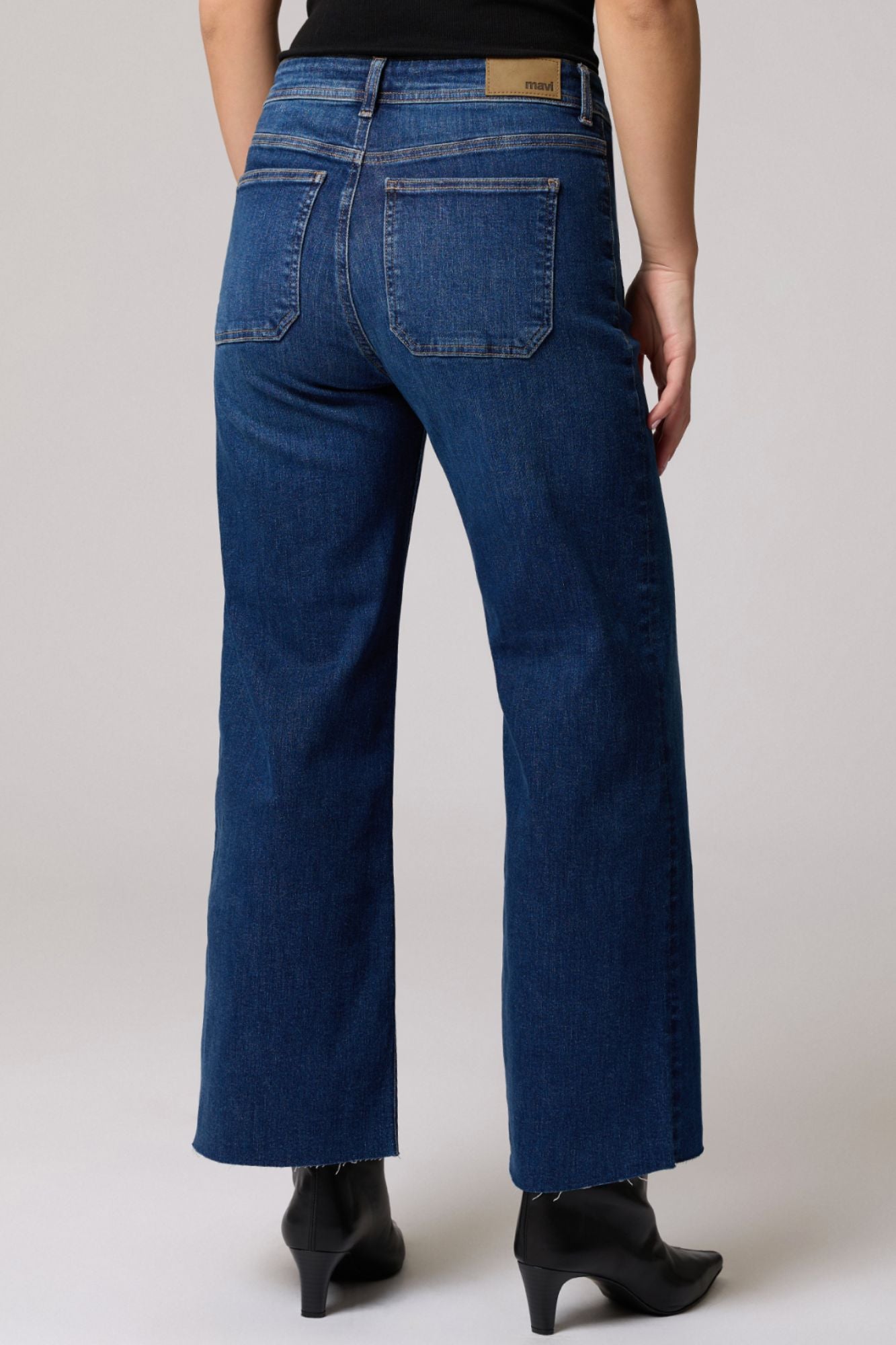 Paloma Marine Mid Rise Wide Leg