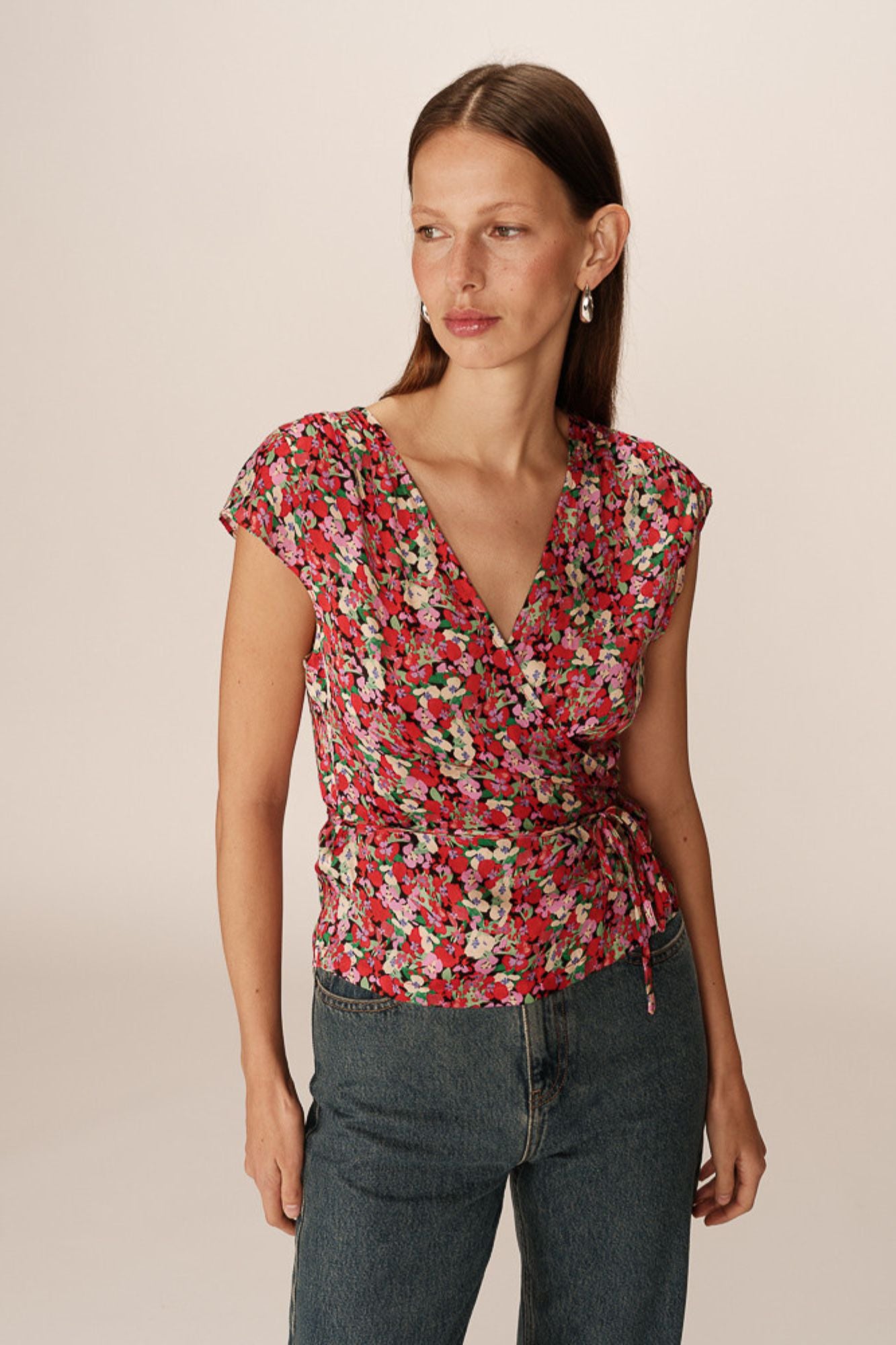Penny Wrap Top
