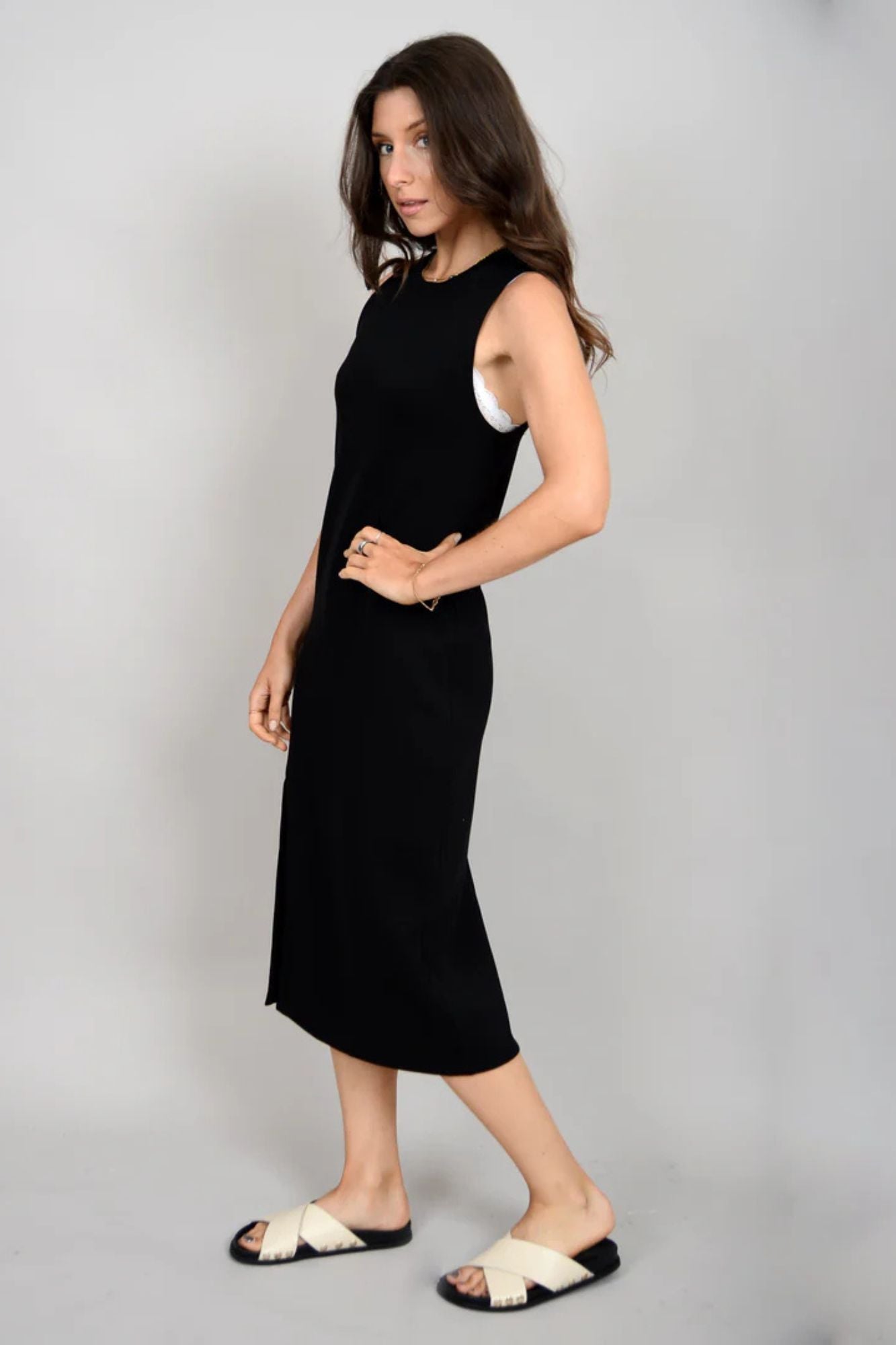 Adina Soft Knit Sleeveless Dress