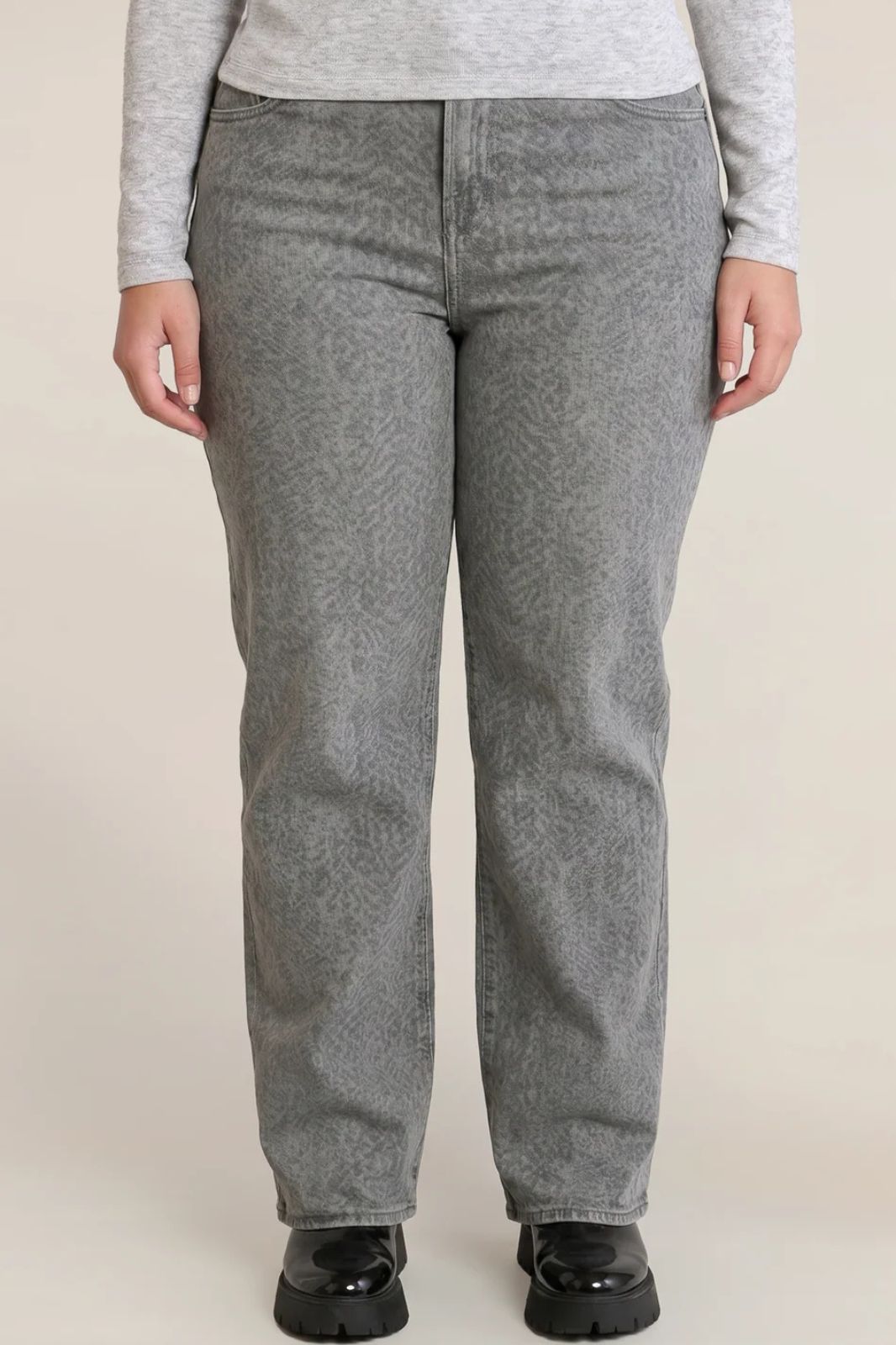 Snake Print Jean