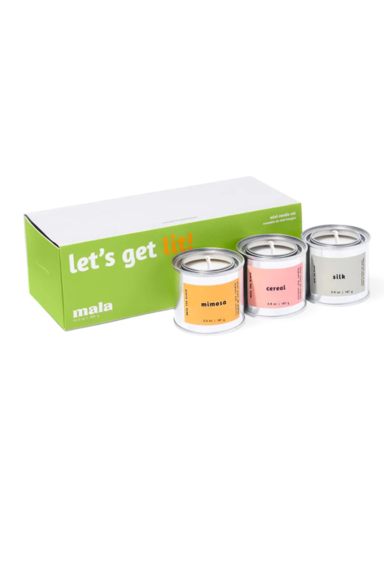 Let's Get Lit Mini Candle Set