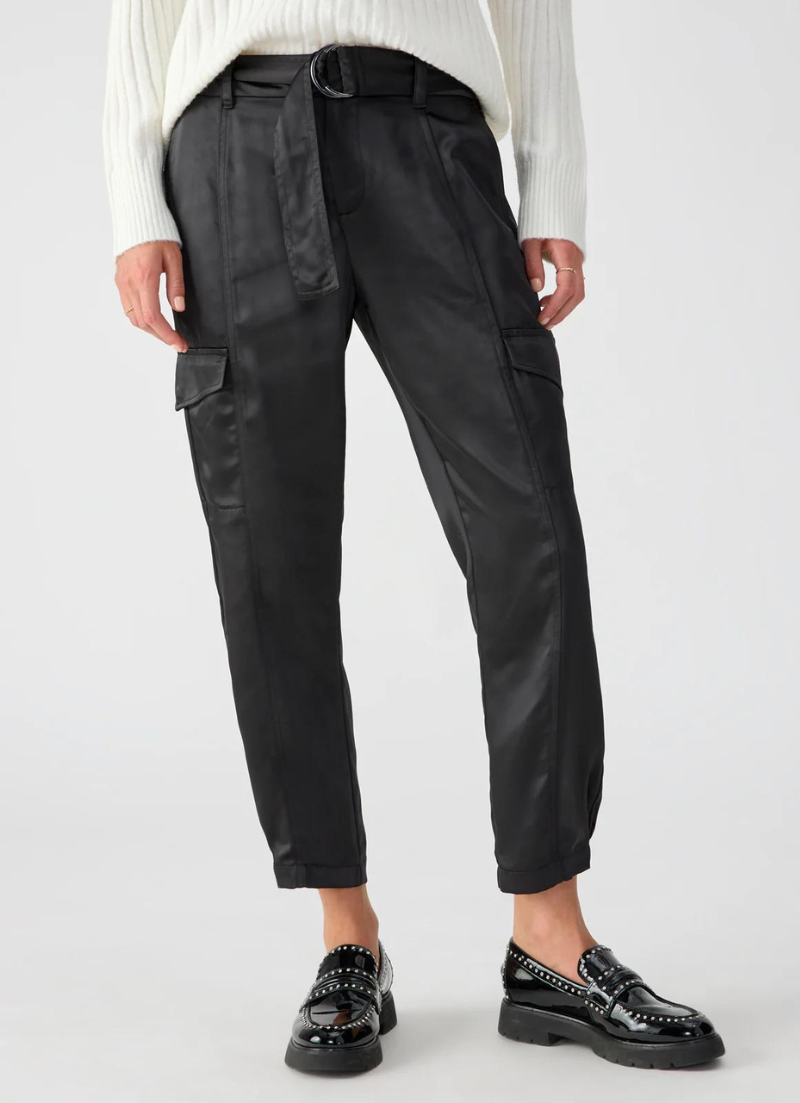 Classy Cargo Trouser Satin