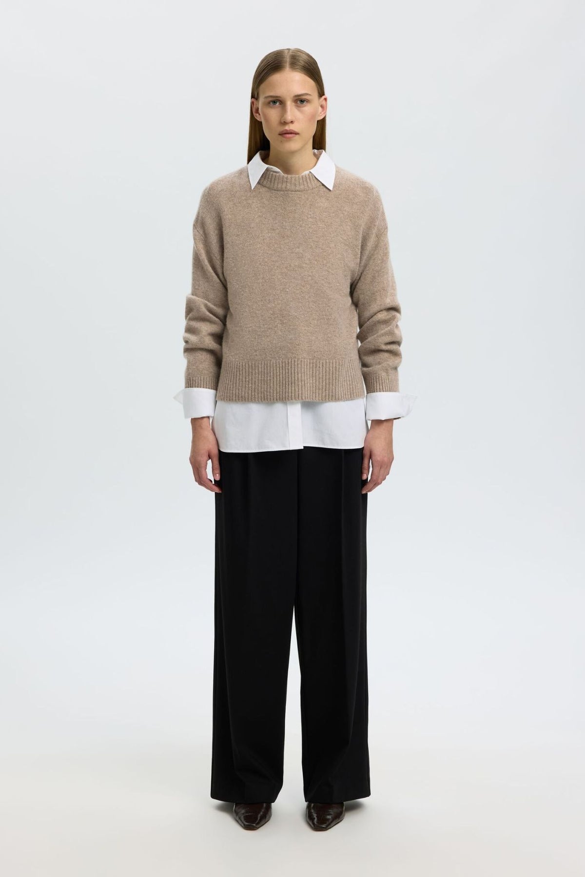 Cille Cashmere Blend Sweater
