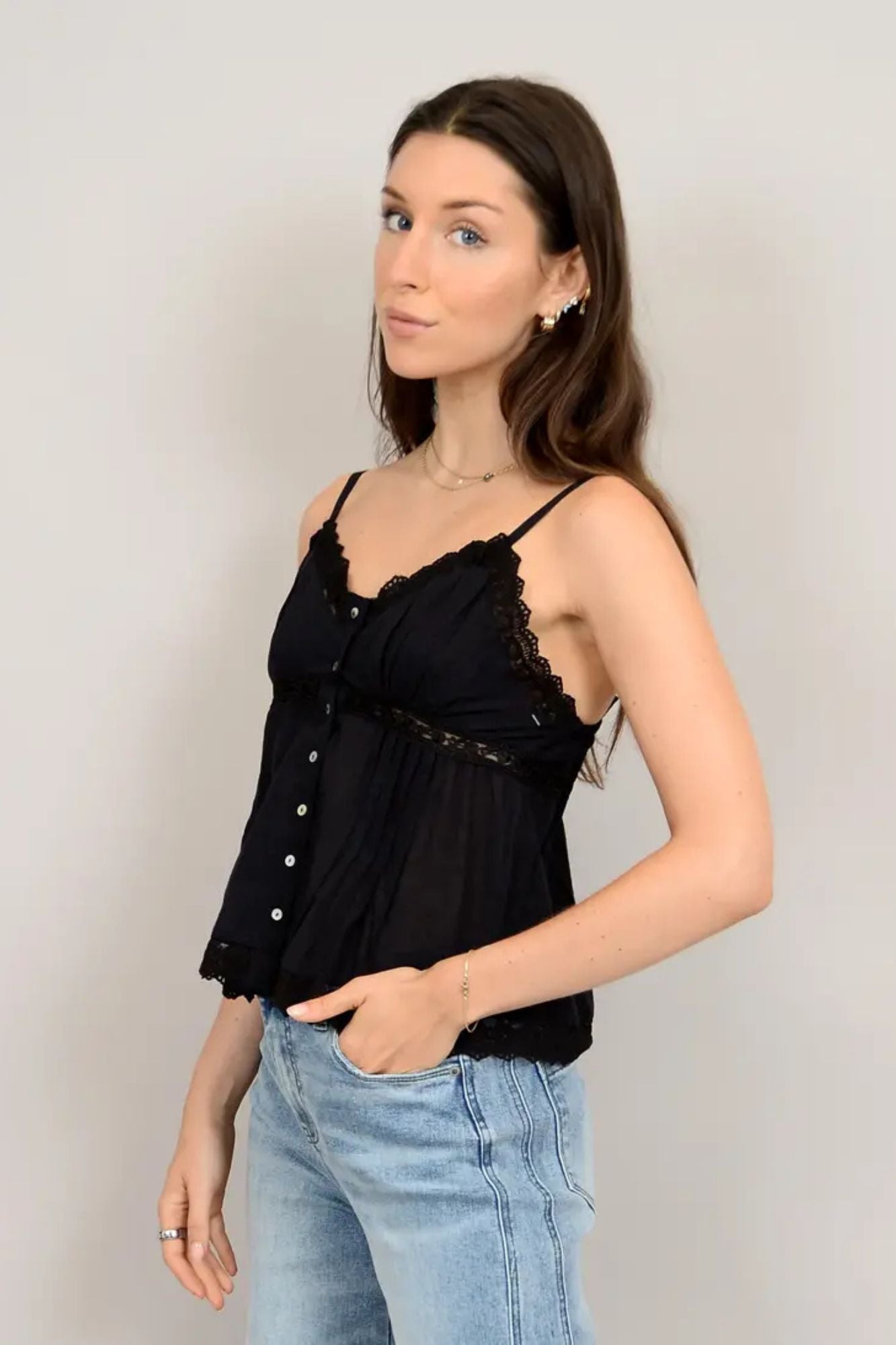 Louisa Button Up Cami