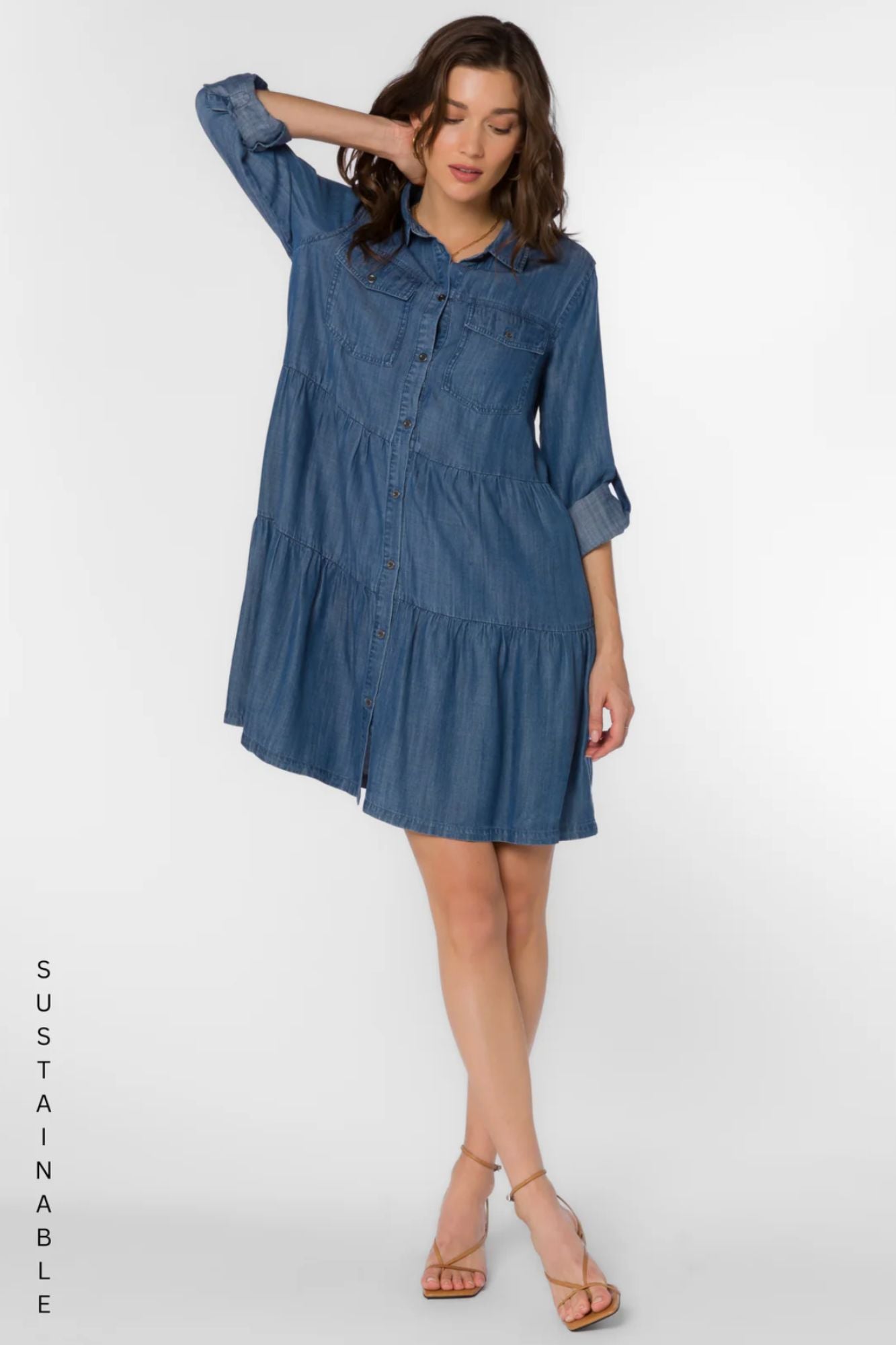 Bree Tab Sleeve Dress