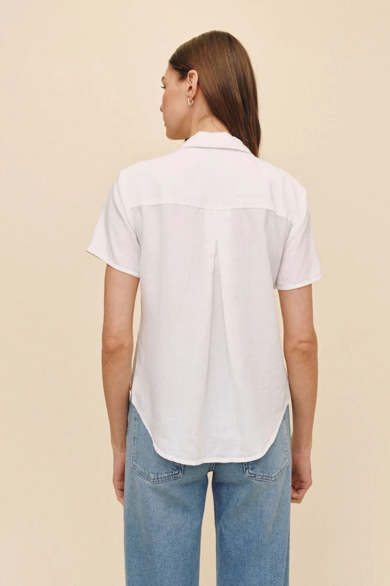 Short Sleeve Pocket Button Down Shirt