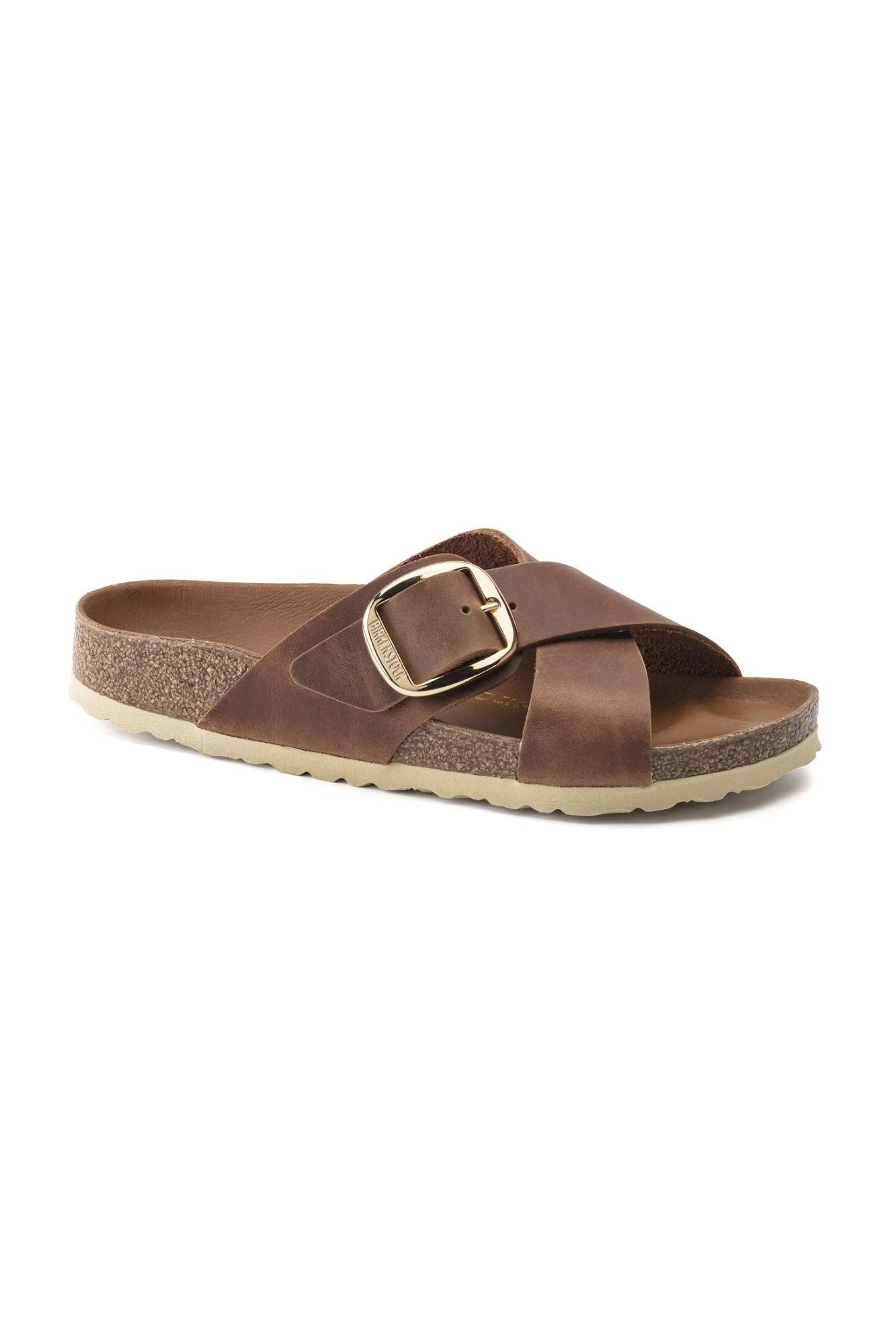 Siena Big Buckle Oiled Leather I Narrow