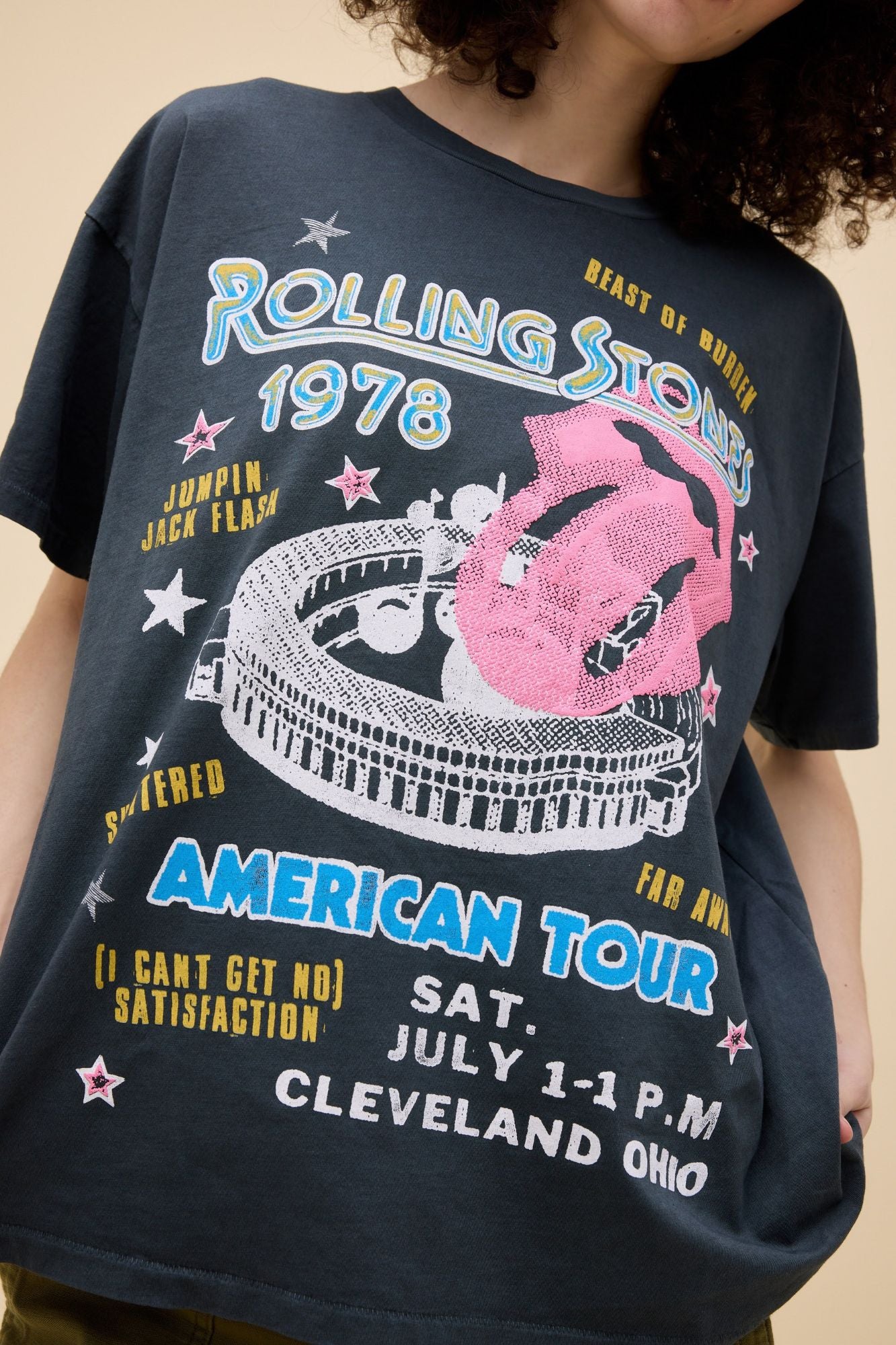 Rolling Stones 1978 Merch Tee