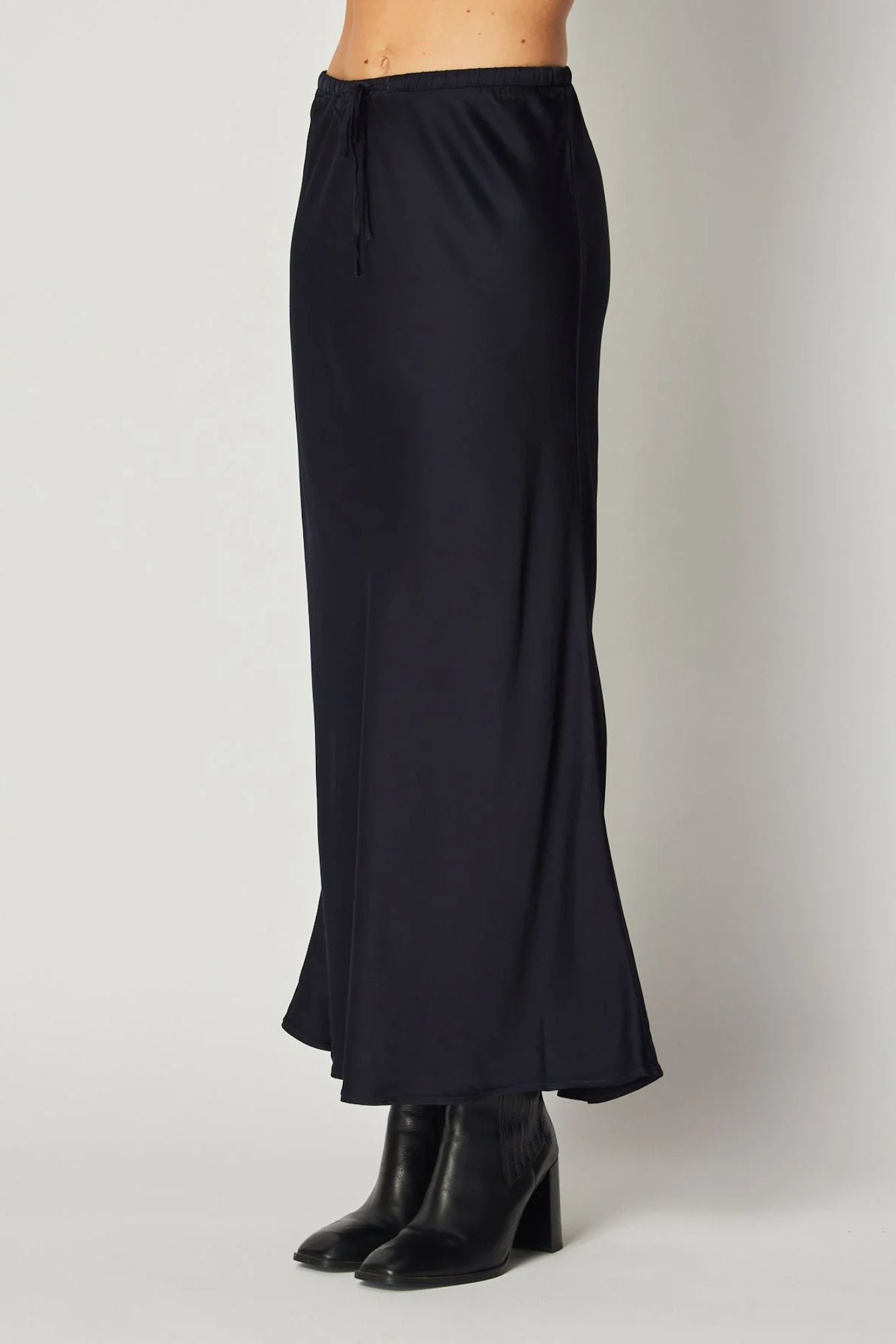 Bias Skirt with Tie