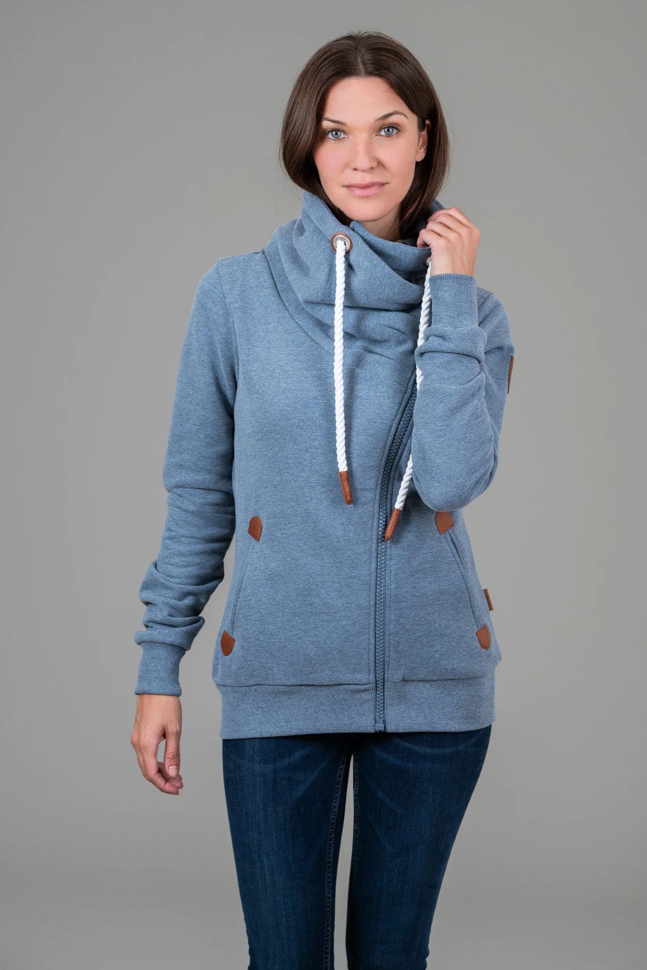 Hestia Full Zip High Collar