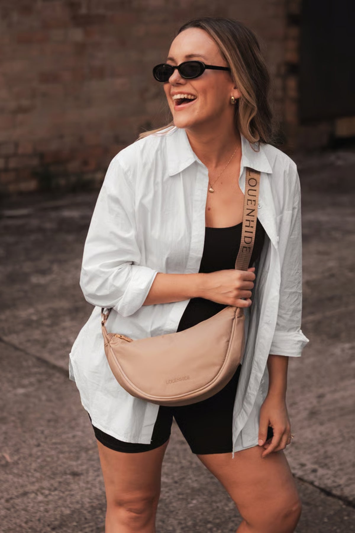 Sylvia Nylon Sling Bag