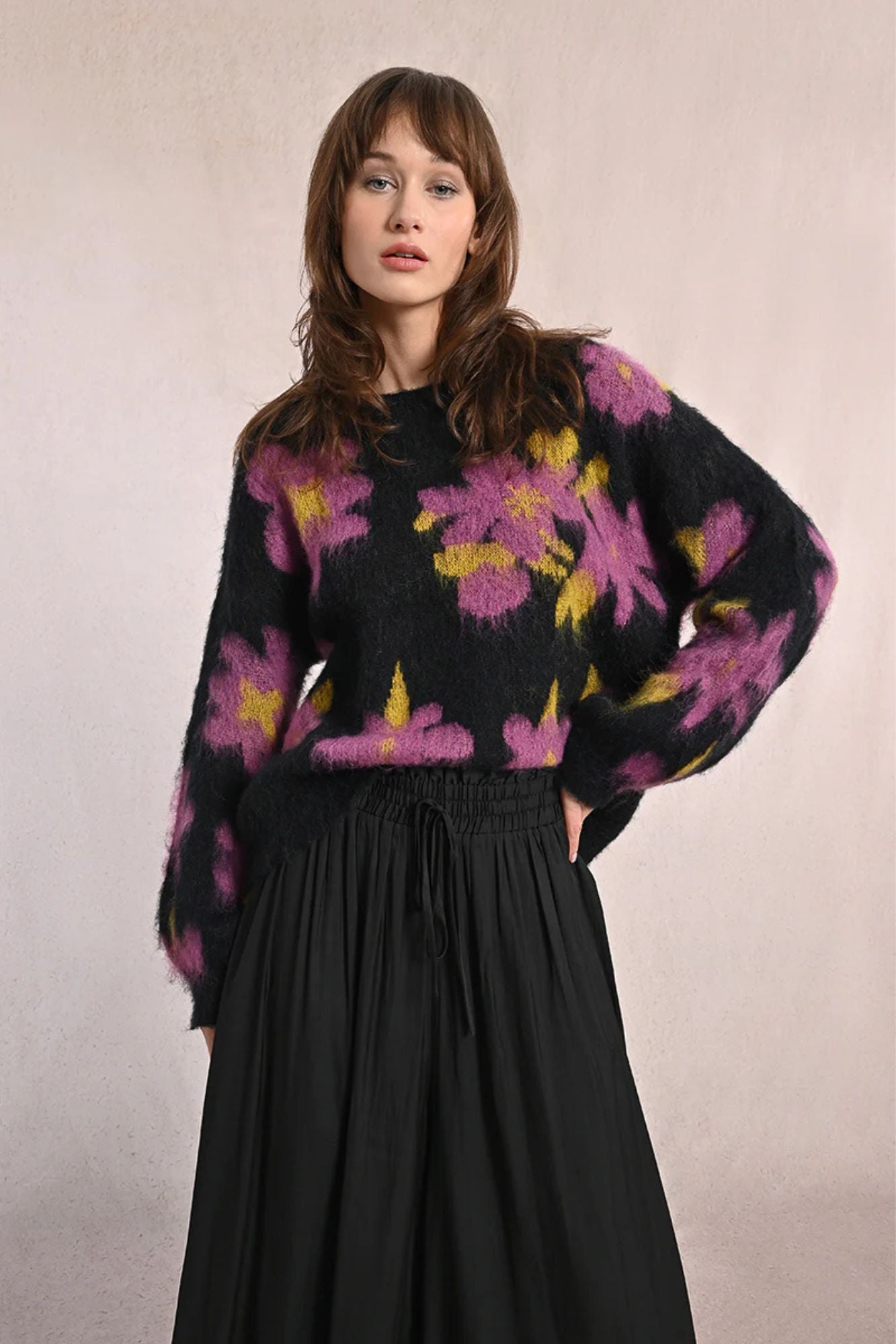 Winter Flower Sweater