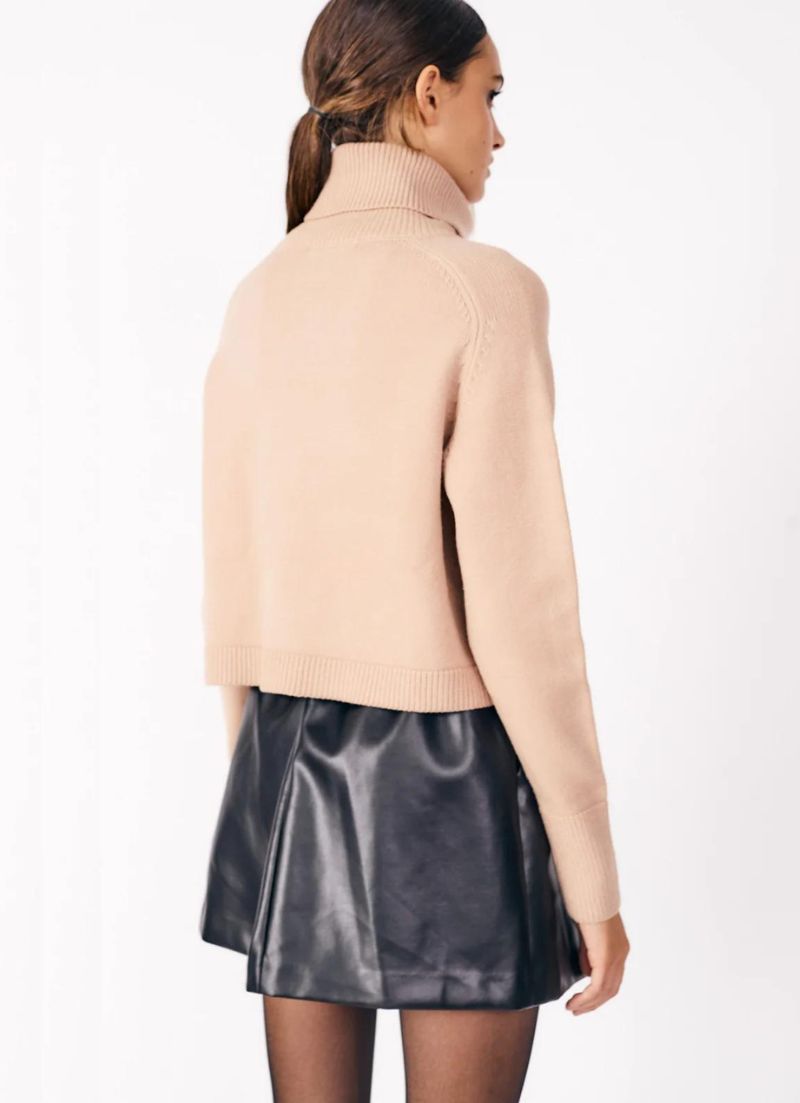 Pull à col roulé des Pouilles