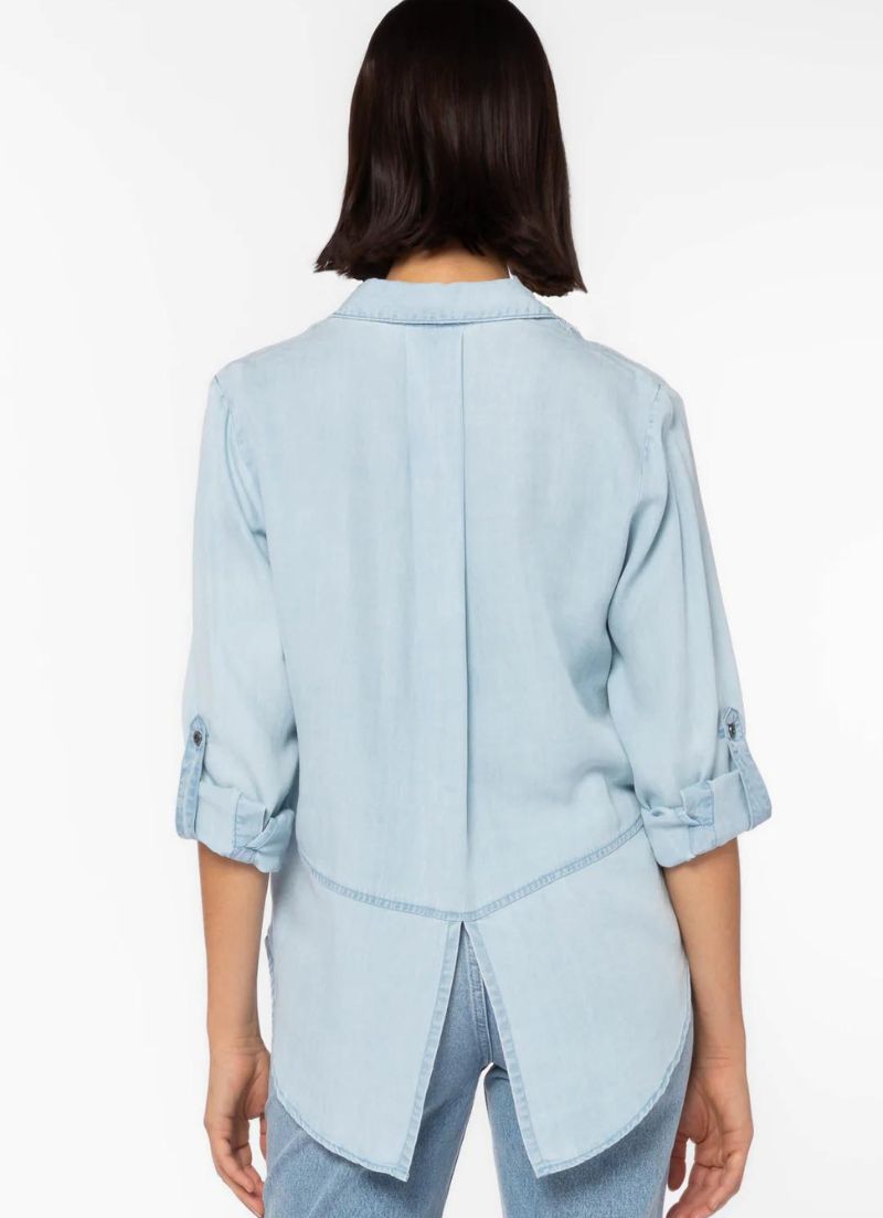 Riley Roll Tab Sleeve Top