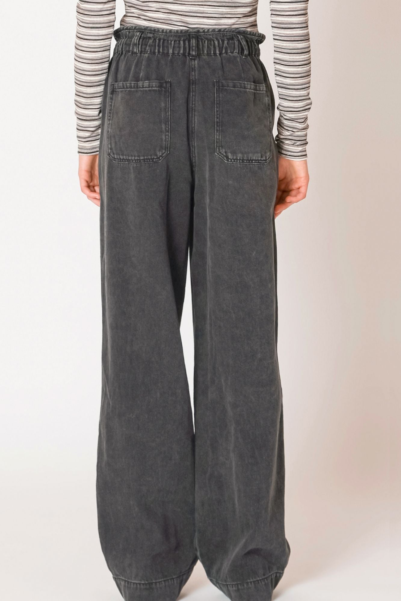 Wide Leg Denim Pant