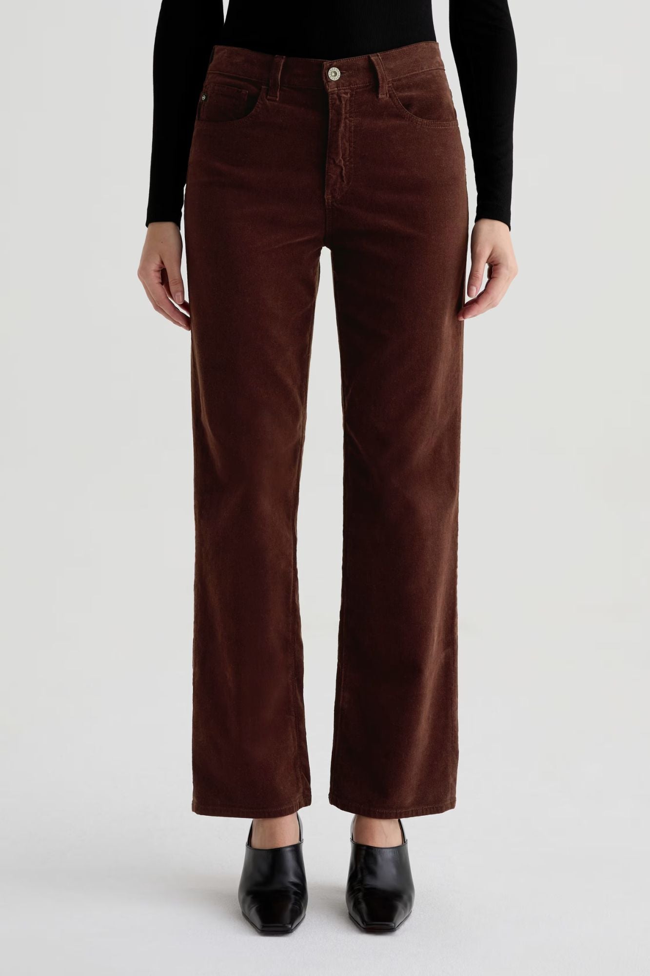 Brinley Mid Rise Straight Cord