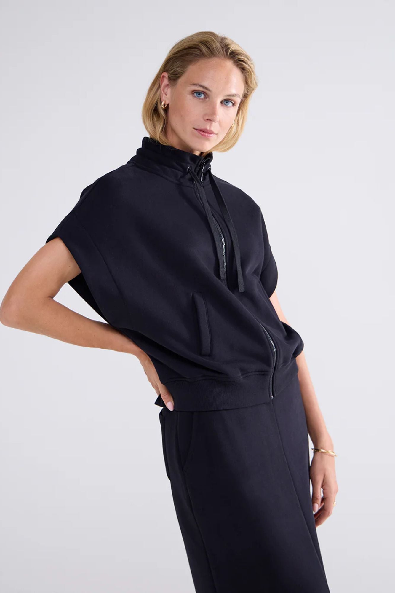 Zip Sweat Top