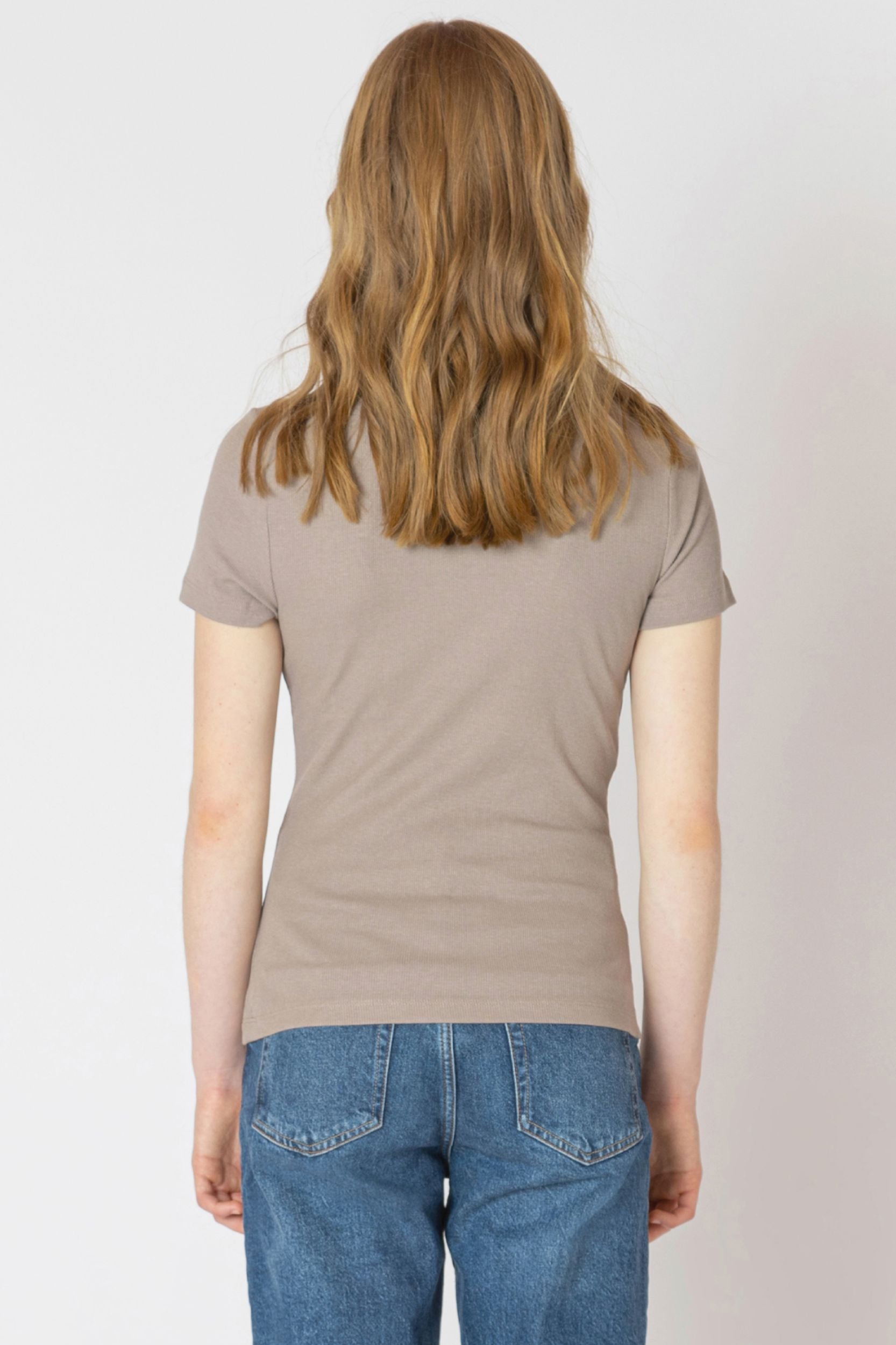 Basic Ribbed Tee