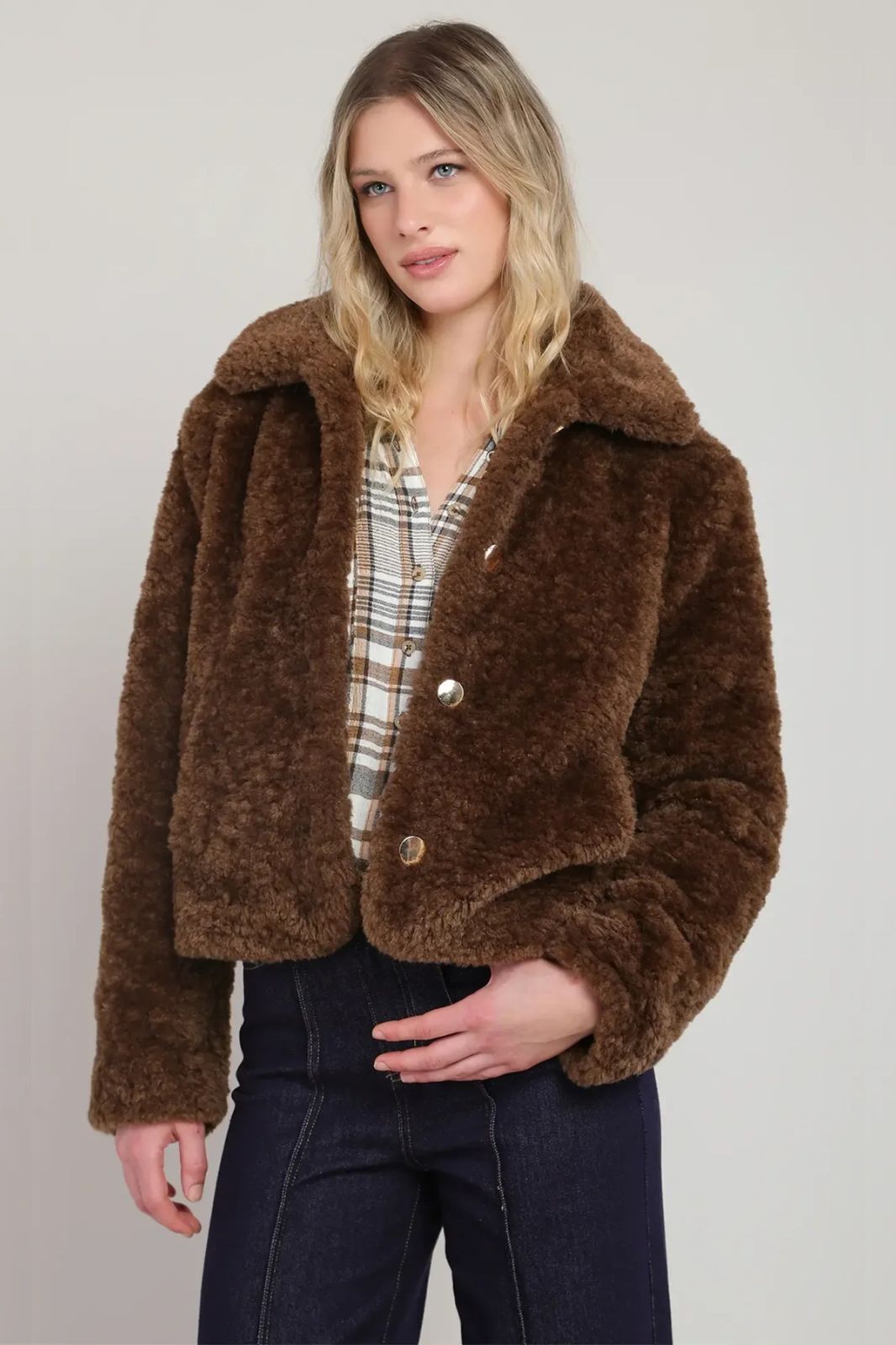 Faux Fur Coat