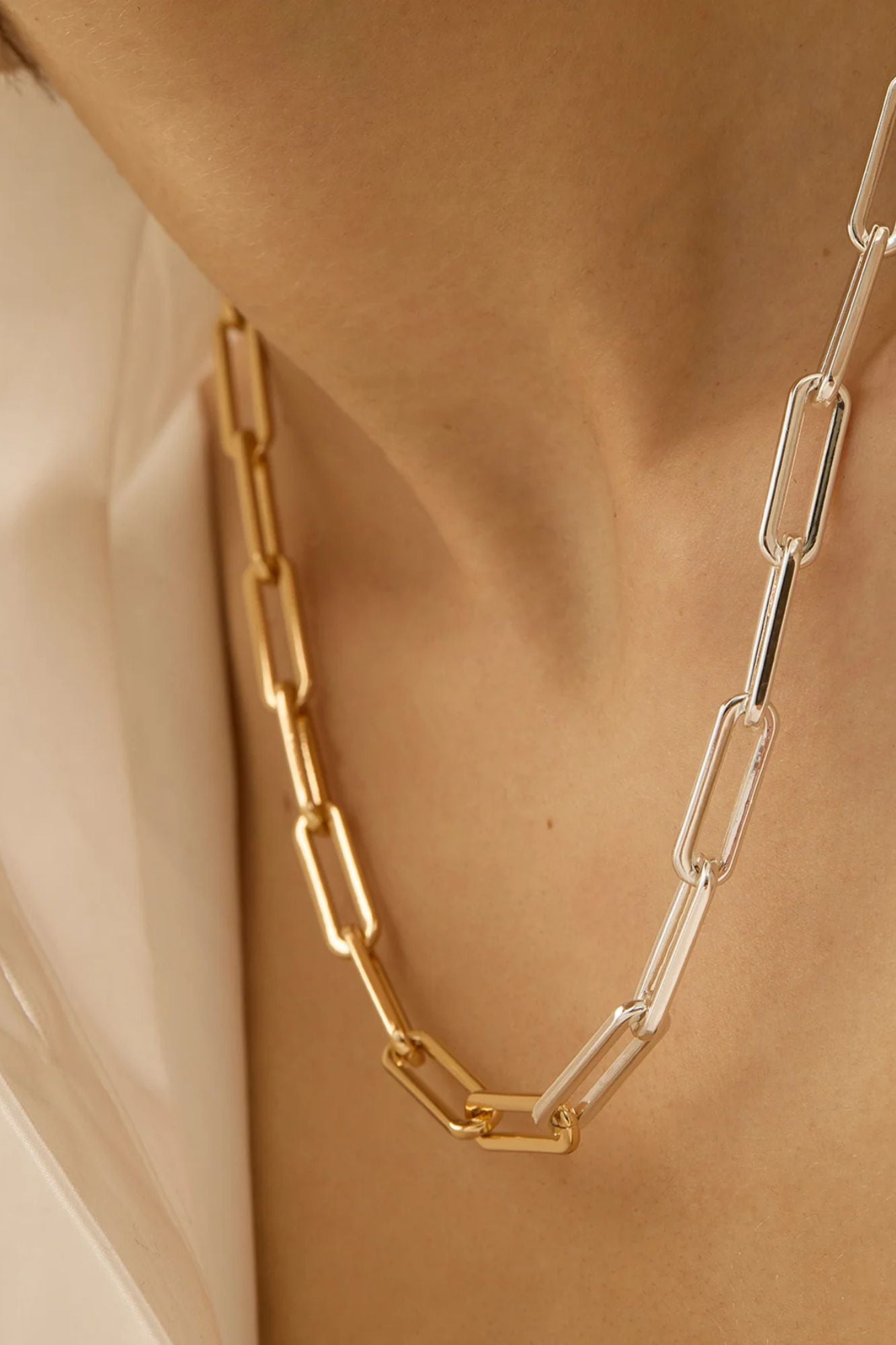 Andi Slim Chain Two-Tone