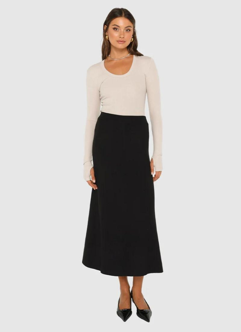 Jupe en tricot Tilda