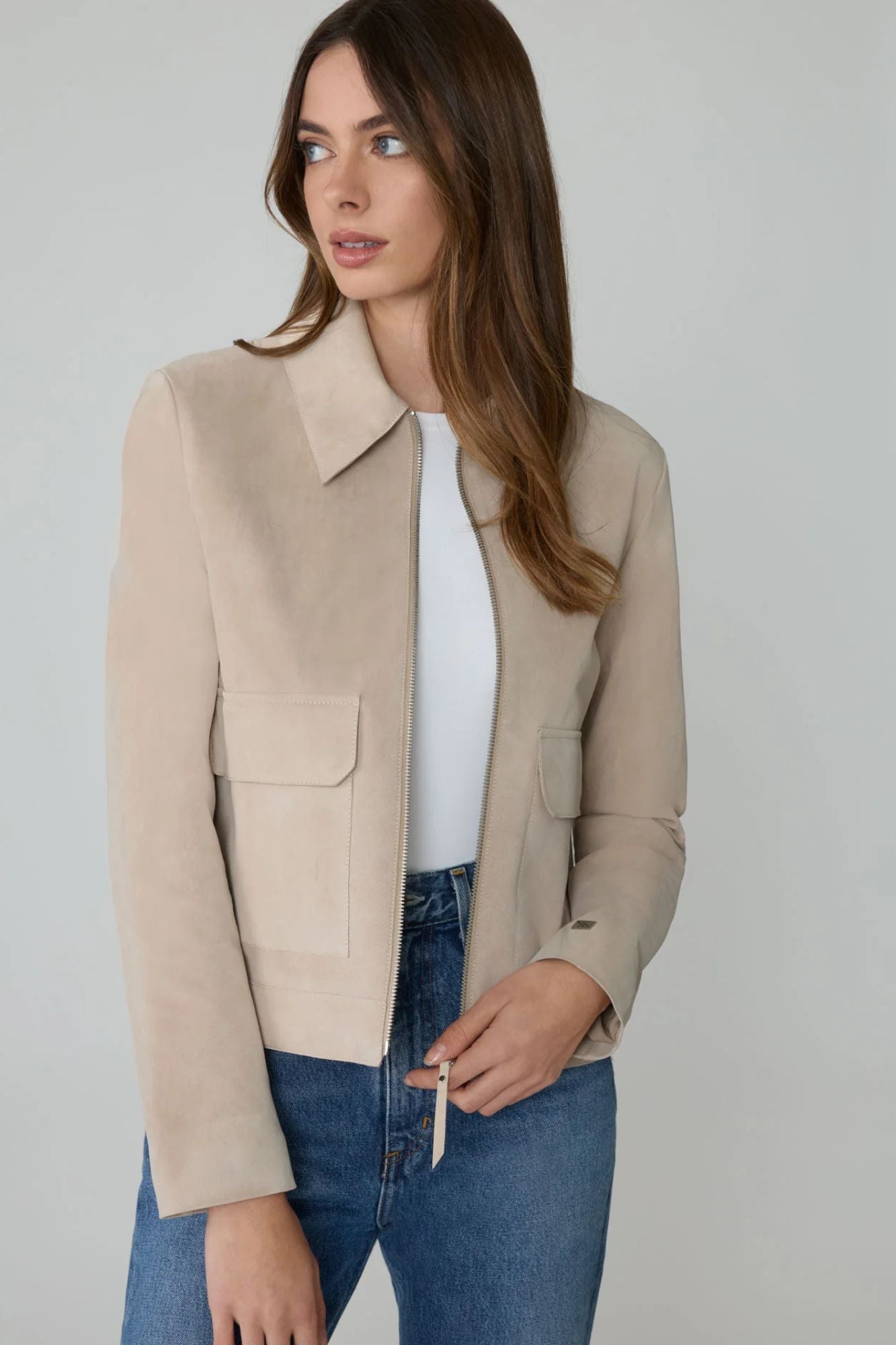 Allan Suede Shirt Jacket