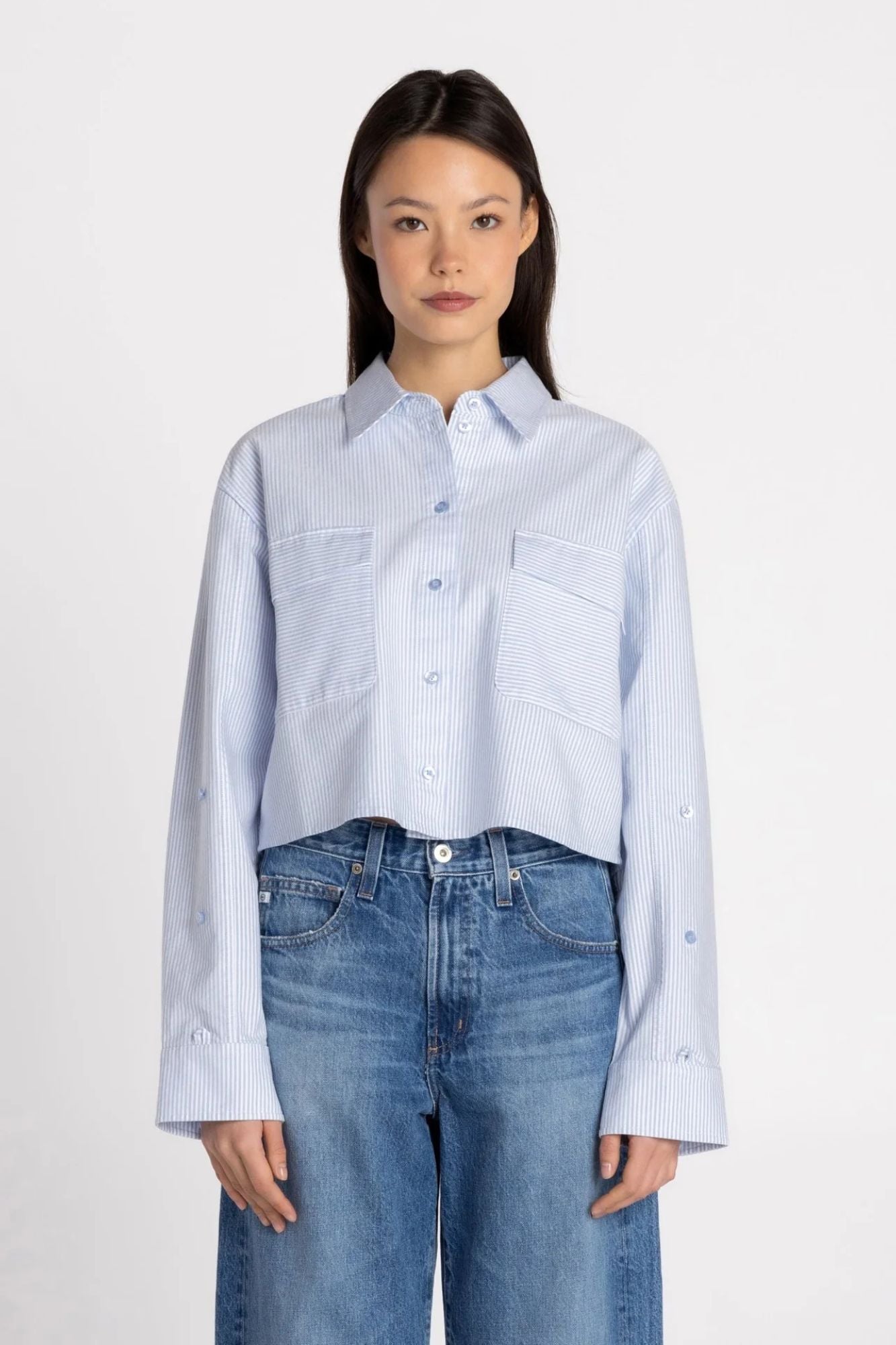 The Modern Cropped Shirt