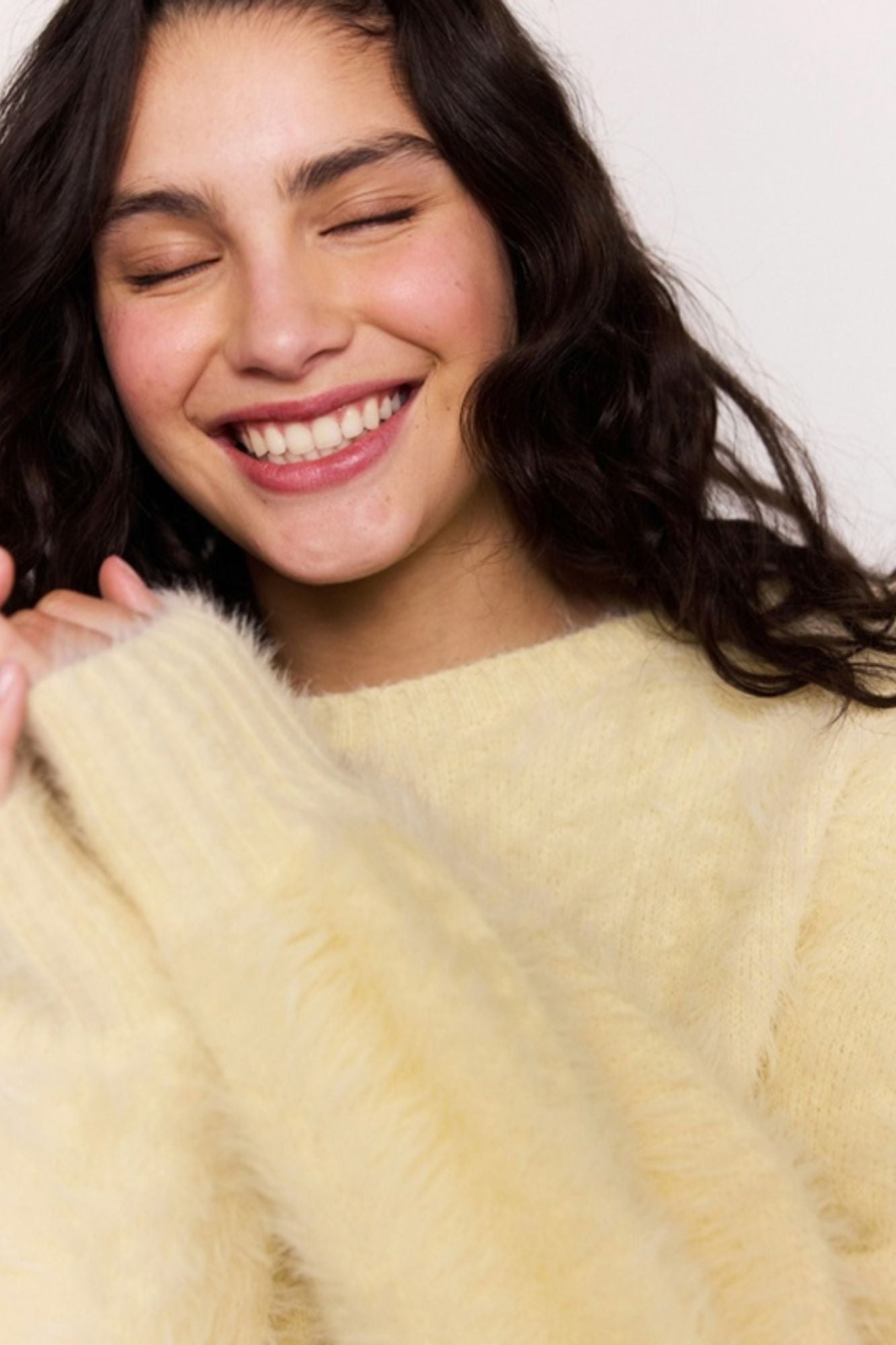 Lola Fluffy Knit Top