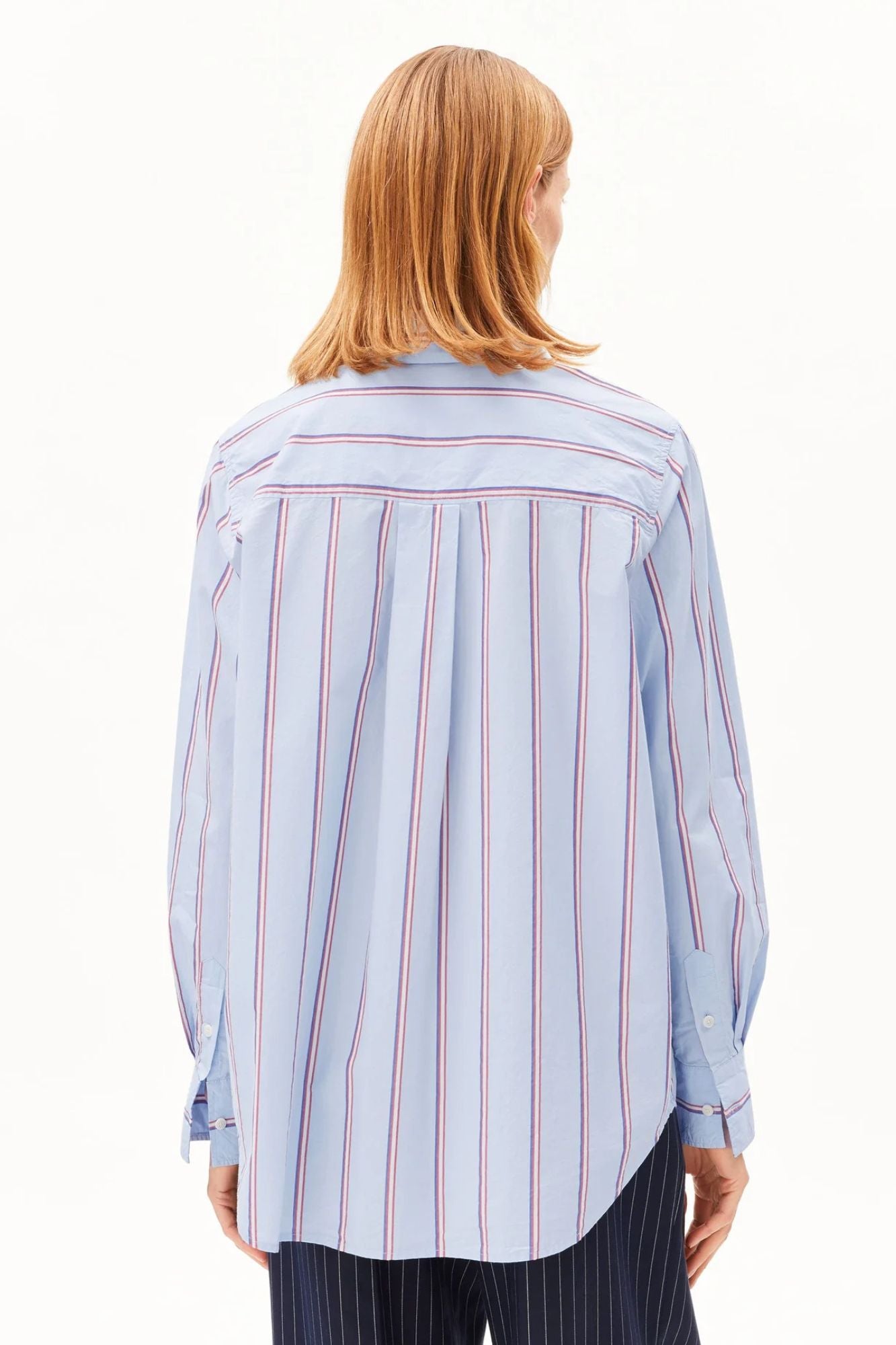 Stripe Loose Shirt Blouse