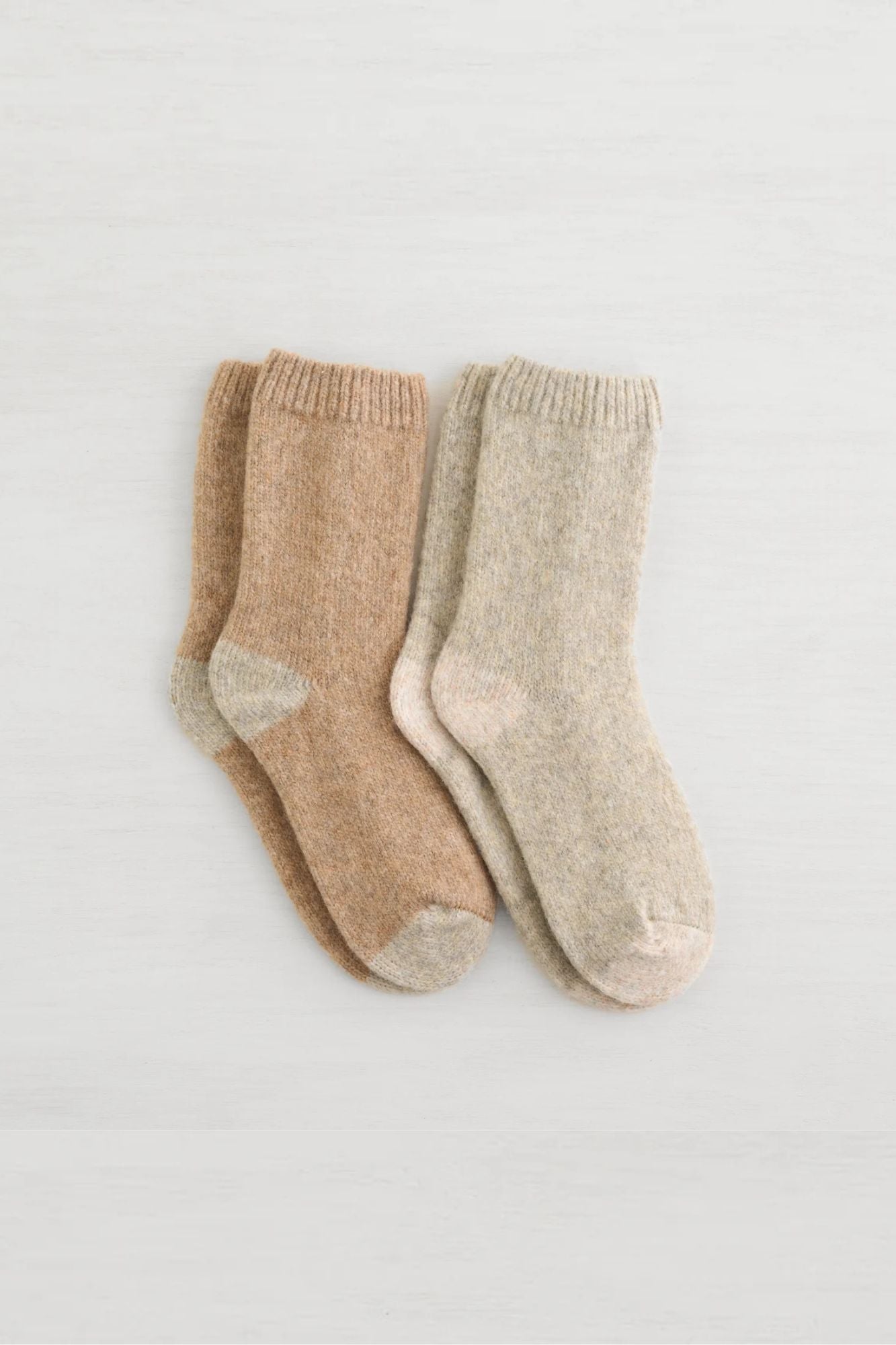 Sweater Knit Crew Socks