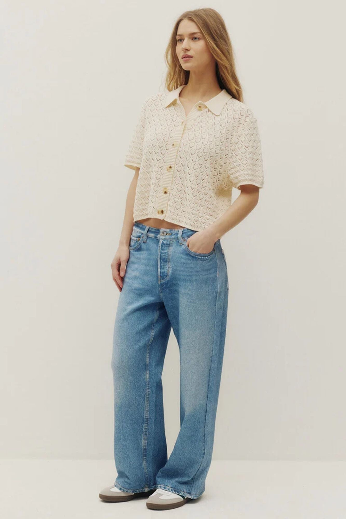 Monica Beach Button Up