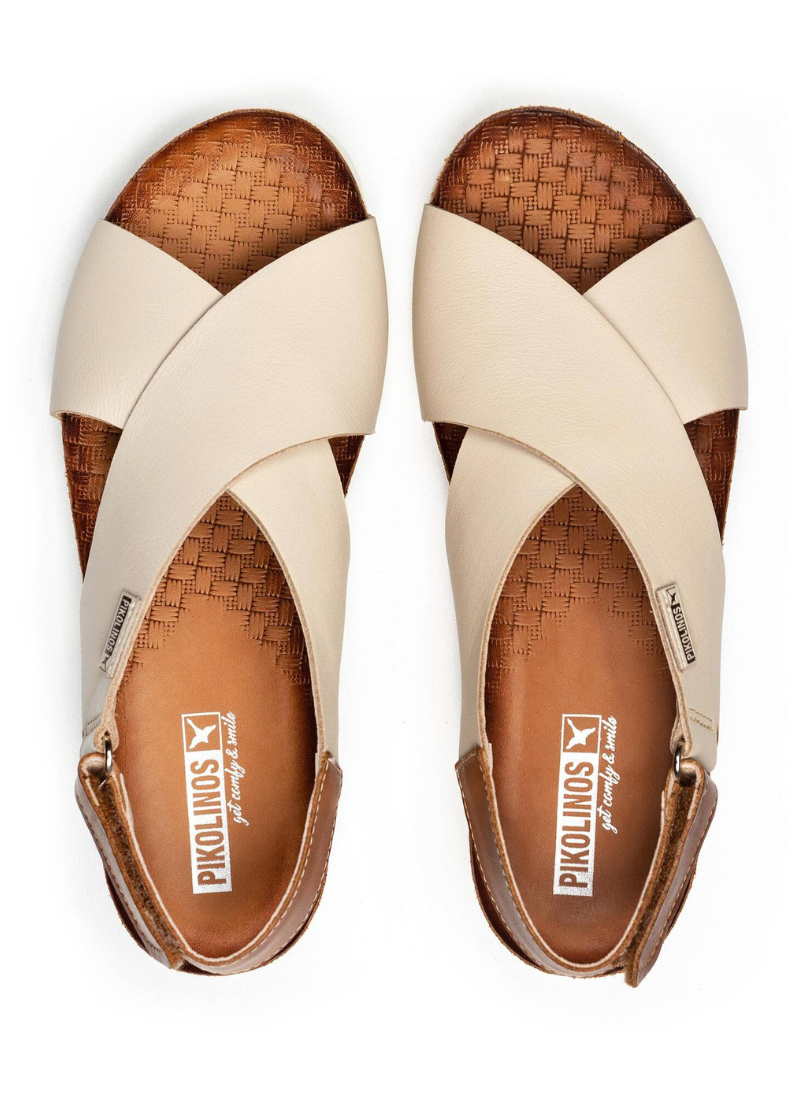 Cross-Strapped Sandals