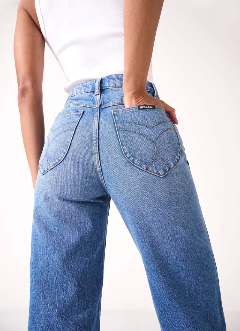 Cheville Heidi Recyclée Bleu