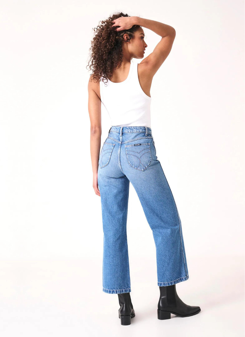 Cheville Heidi Recyclée Bleu