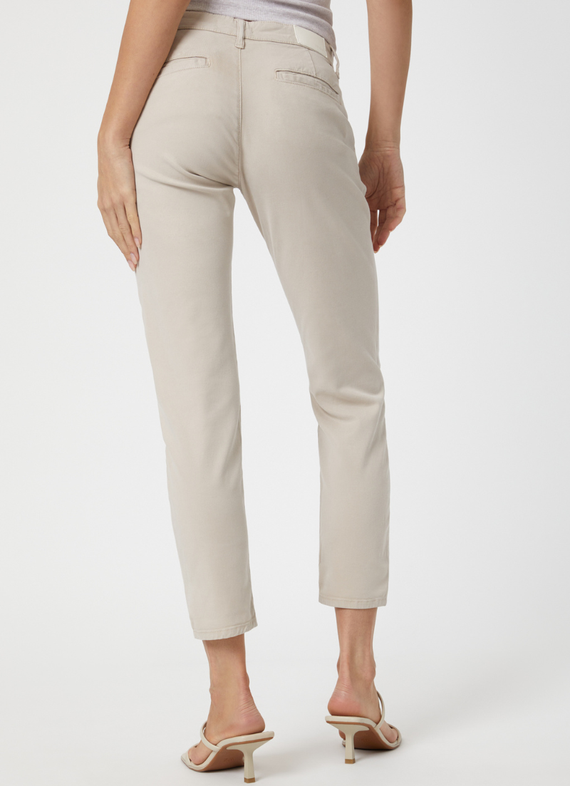 Brooke | Sergé Luxe Gris Argenté