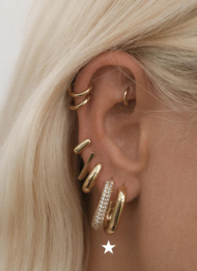 XL Chain Link Hoops