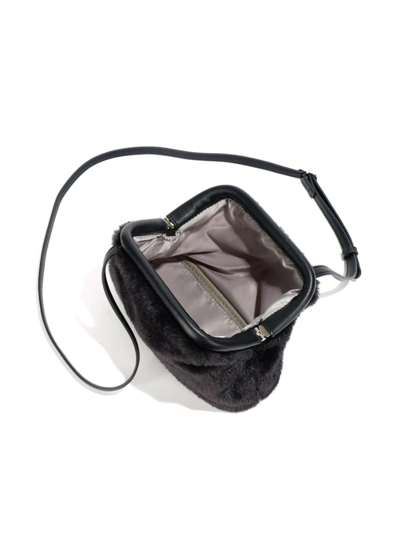 The Hype Crossbody Shearling Natural