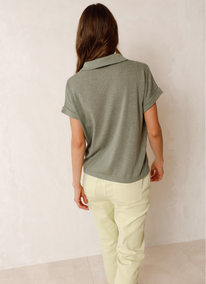 Polo en tricot rustique Martinique