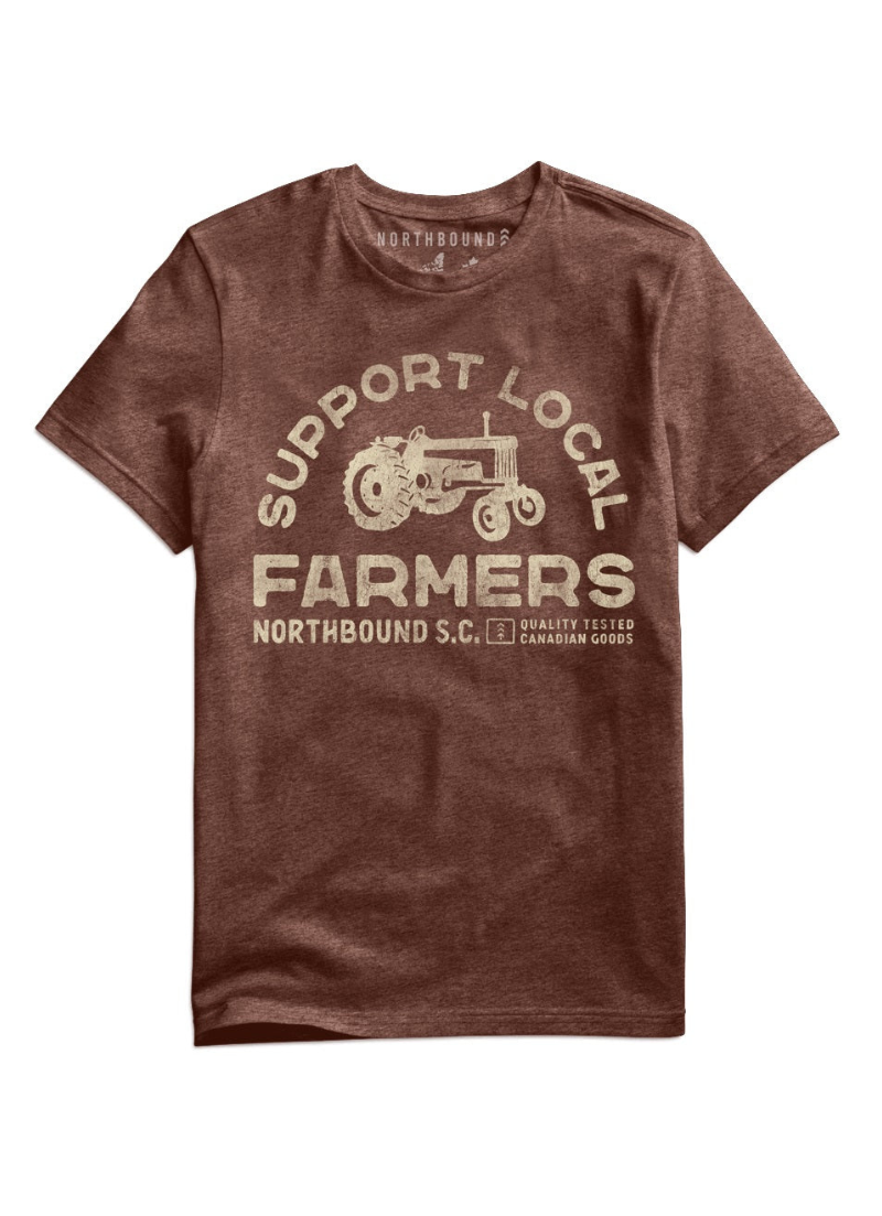 Mens Support Farmers T-Shirt
