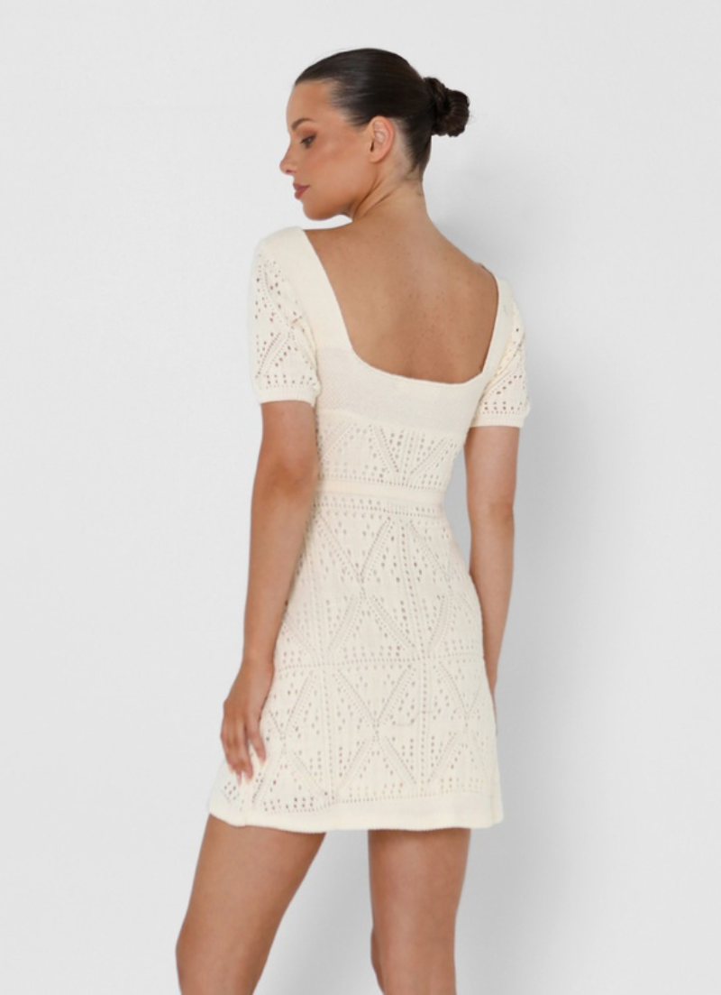 Robe courte en tricot Ivy