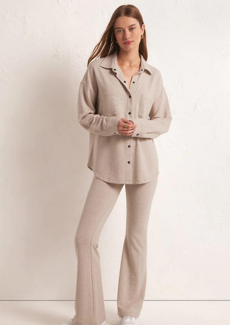 Veste chemise en modal WFH