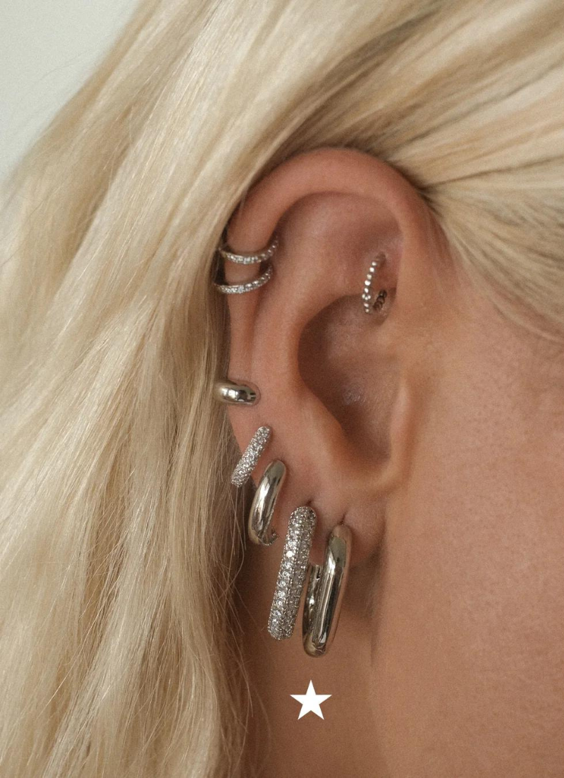 XL Chain Link Hoops